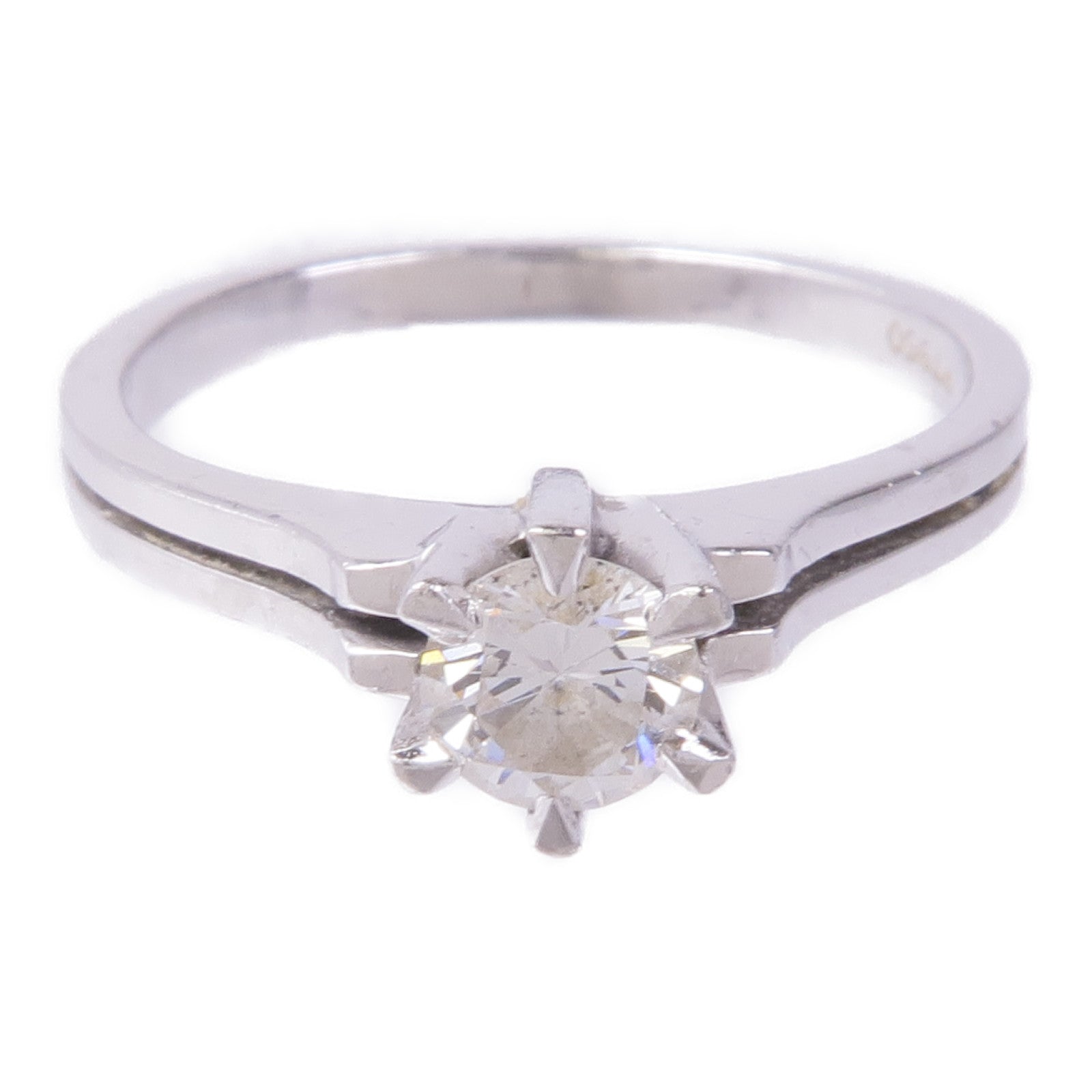 JEWELRY PT950鉑金Diamond Ring鑽石戒指US#4.75