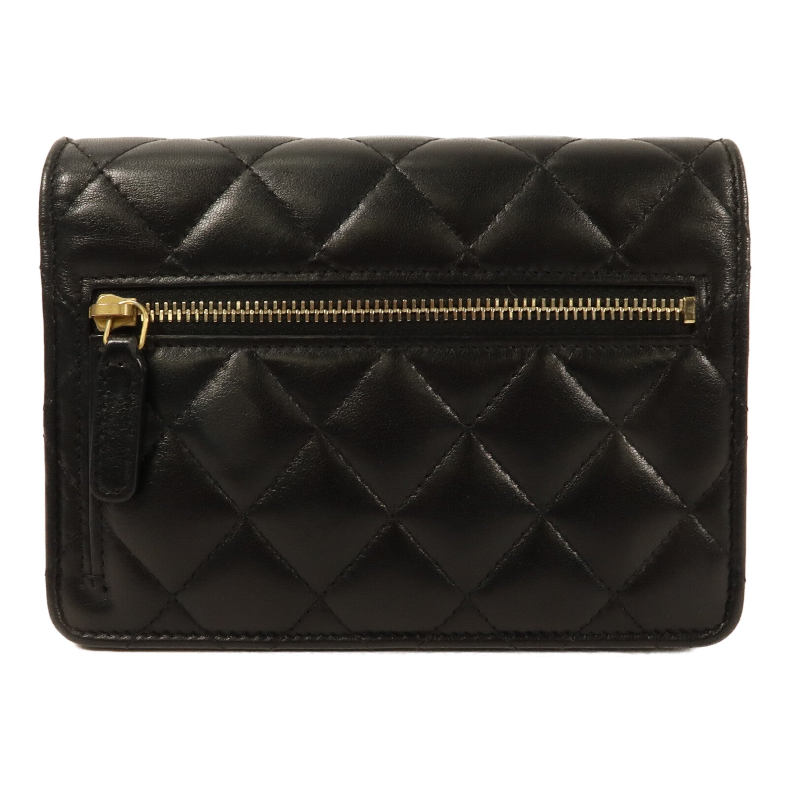CHANEL 羊皮皮革Chain Shoulder鏈帶肩背袋