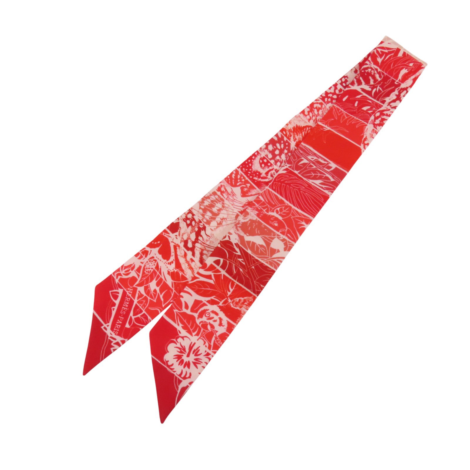 HERMES 絲質Twilly Scarf絲巾