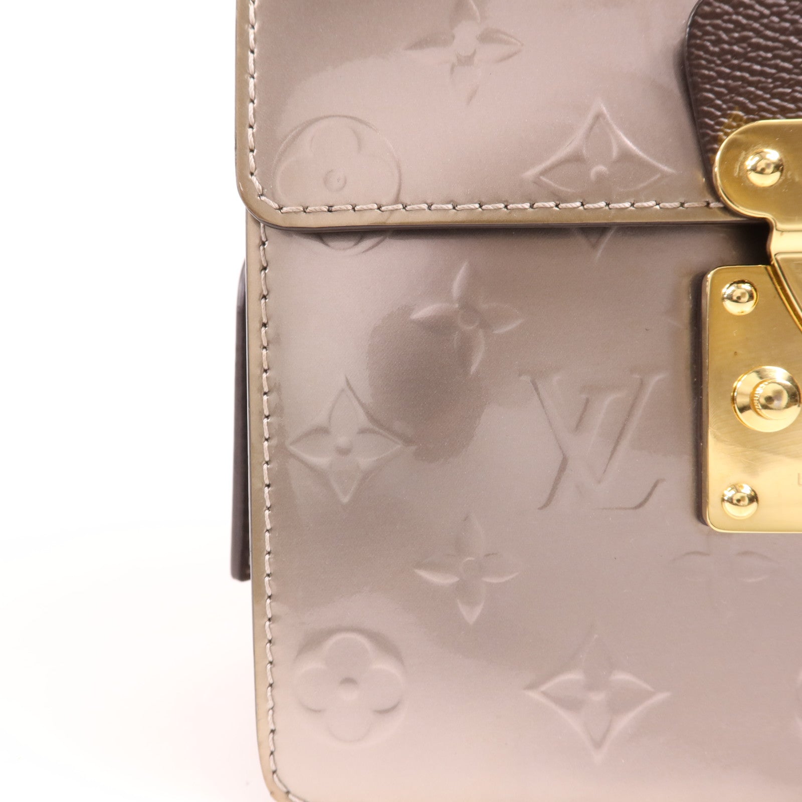 LOUIS VUITTON Vernis Spring Street金扣手挽肩背兩用袋