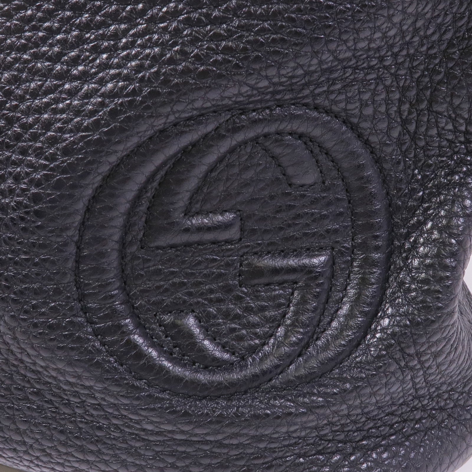 GUCCI 牛皮皮革Soho Backpack銀扣背包