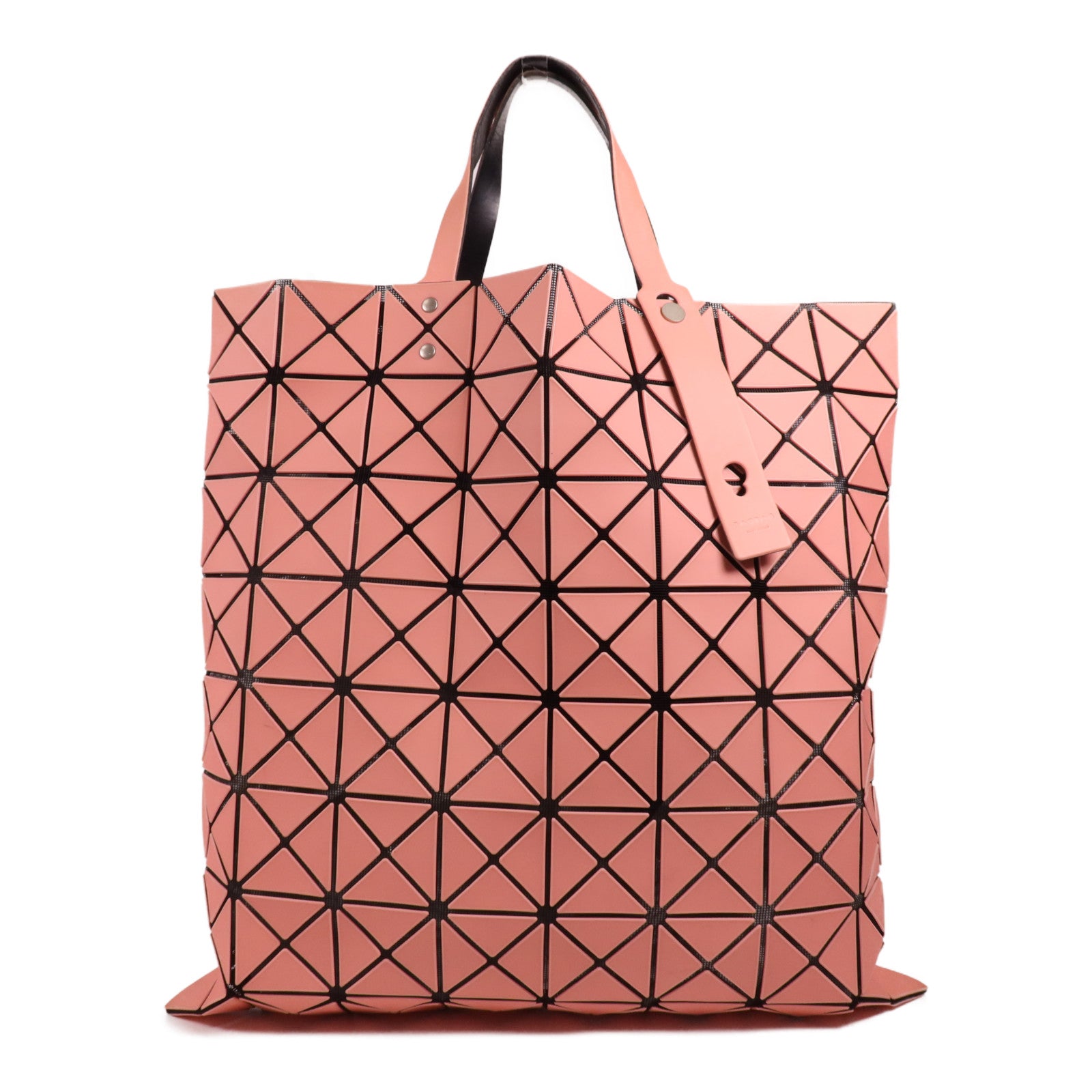 BAO BAO ISSEYMIYAKE PVC Shoulder Bag銀扣肩背袋