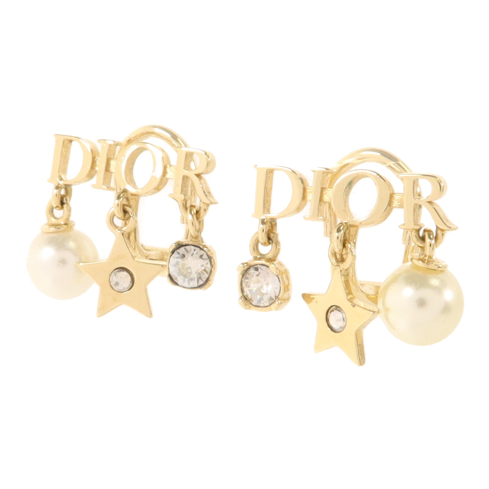 Dior 金屬Clipped Earring耳環