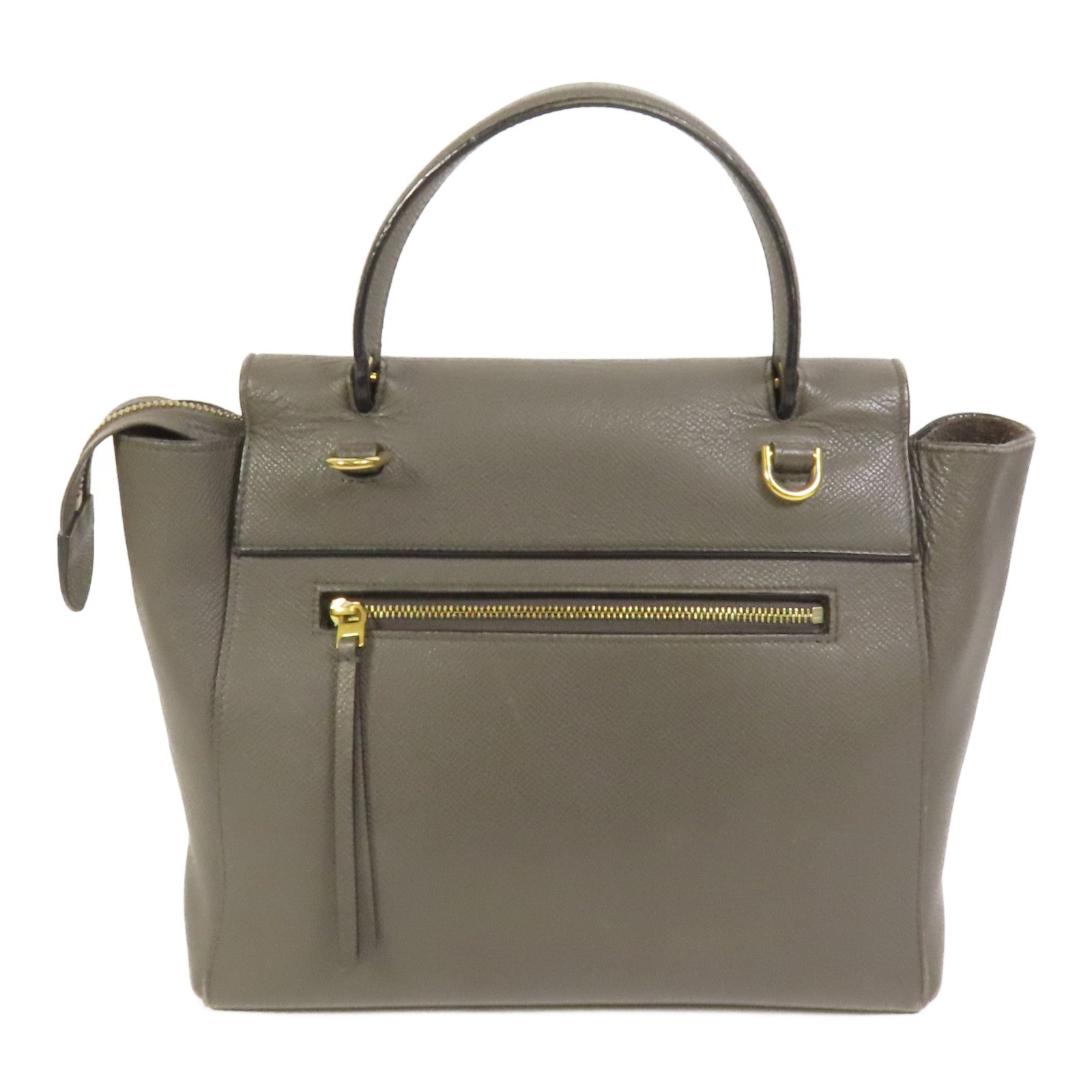 CELINE 牛皮皮革Micro Belt Bag金扣手挽肩背兩用袋