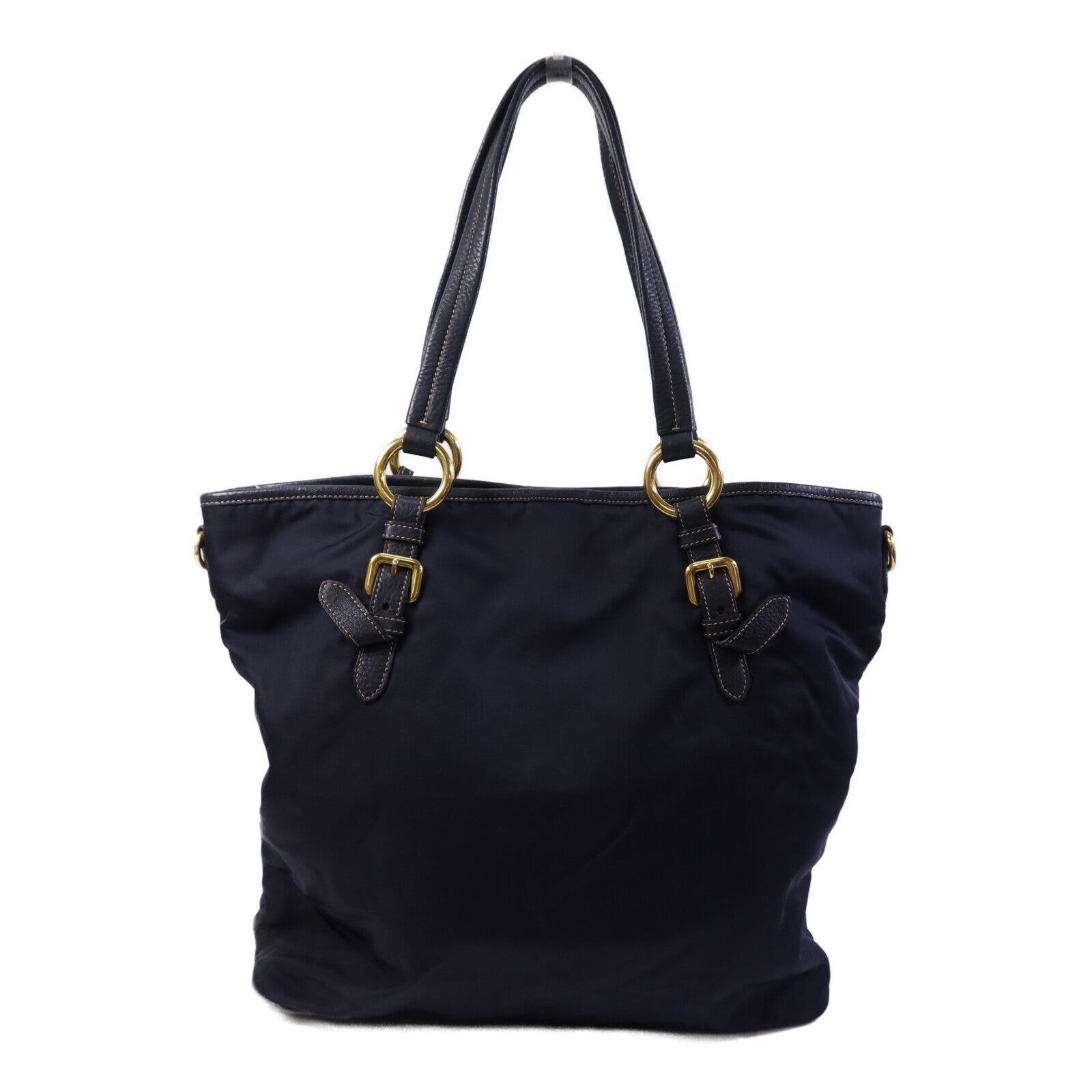 PRADA 【激減優惠】尼龍2 Way Shoulder Bag金扣手挽肩背兩用袋