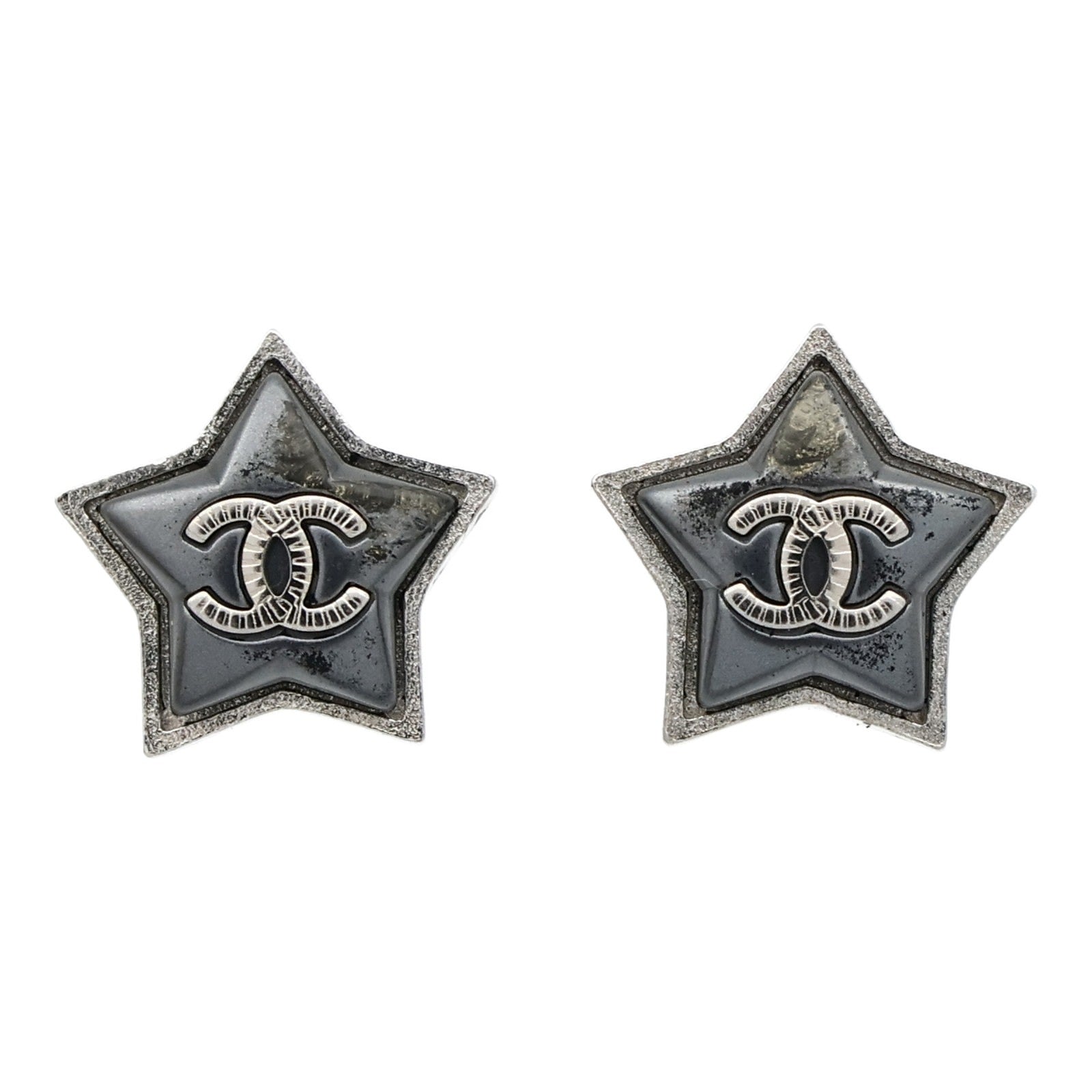 CHANEL 金屬Star Earrings耳環