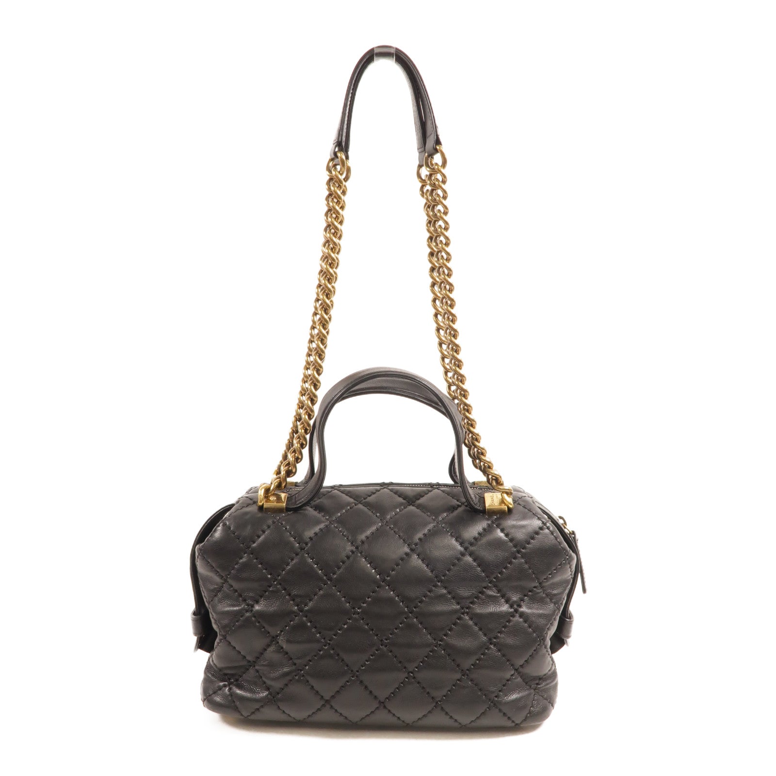 CHANEL 牛皮皮革2way Shoulder手挽肩背兩用袋