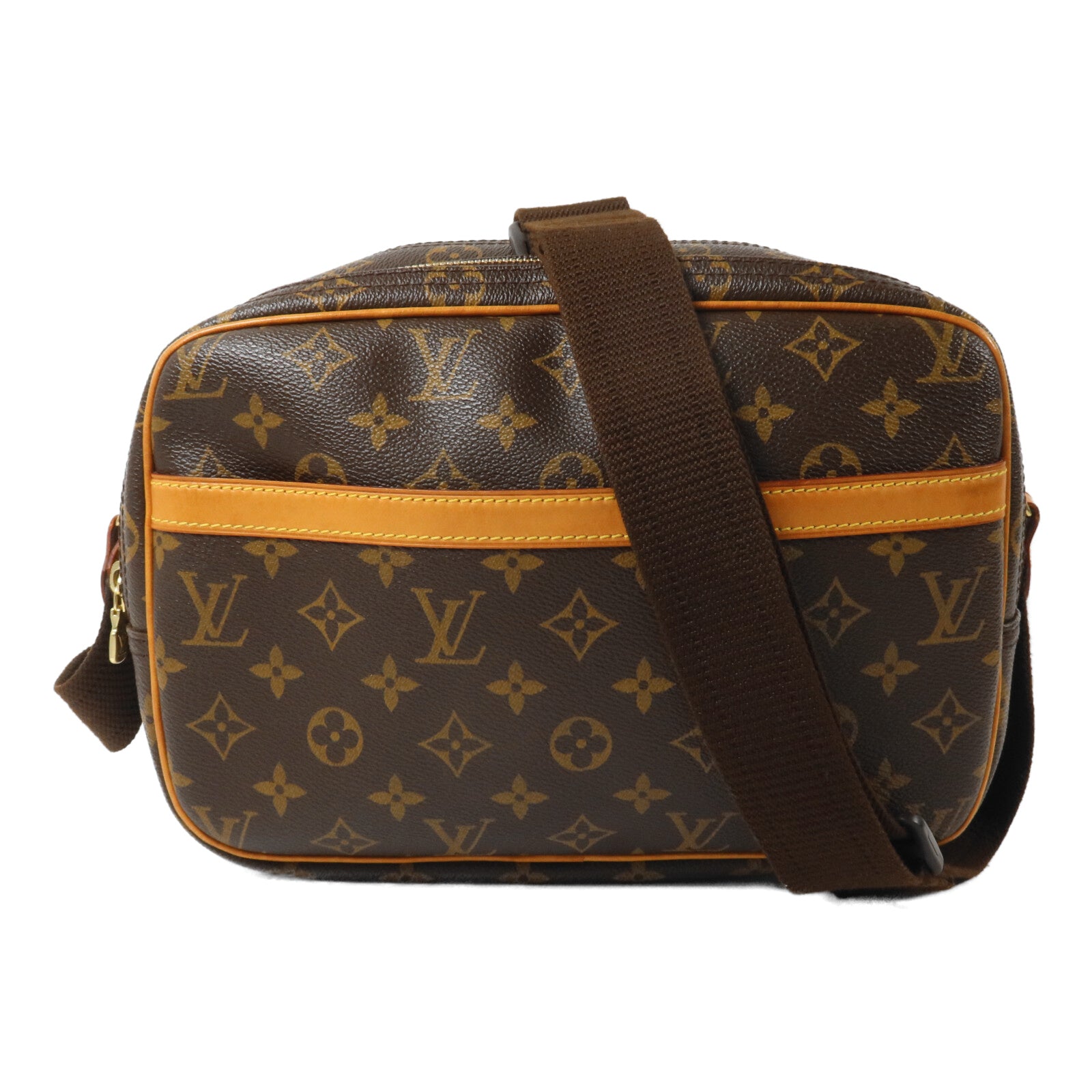 LOUIS VUITTON Monogram Reporter PM肩背袋