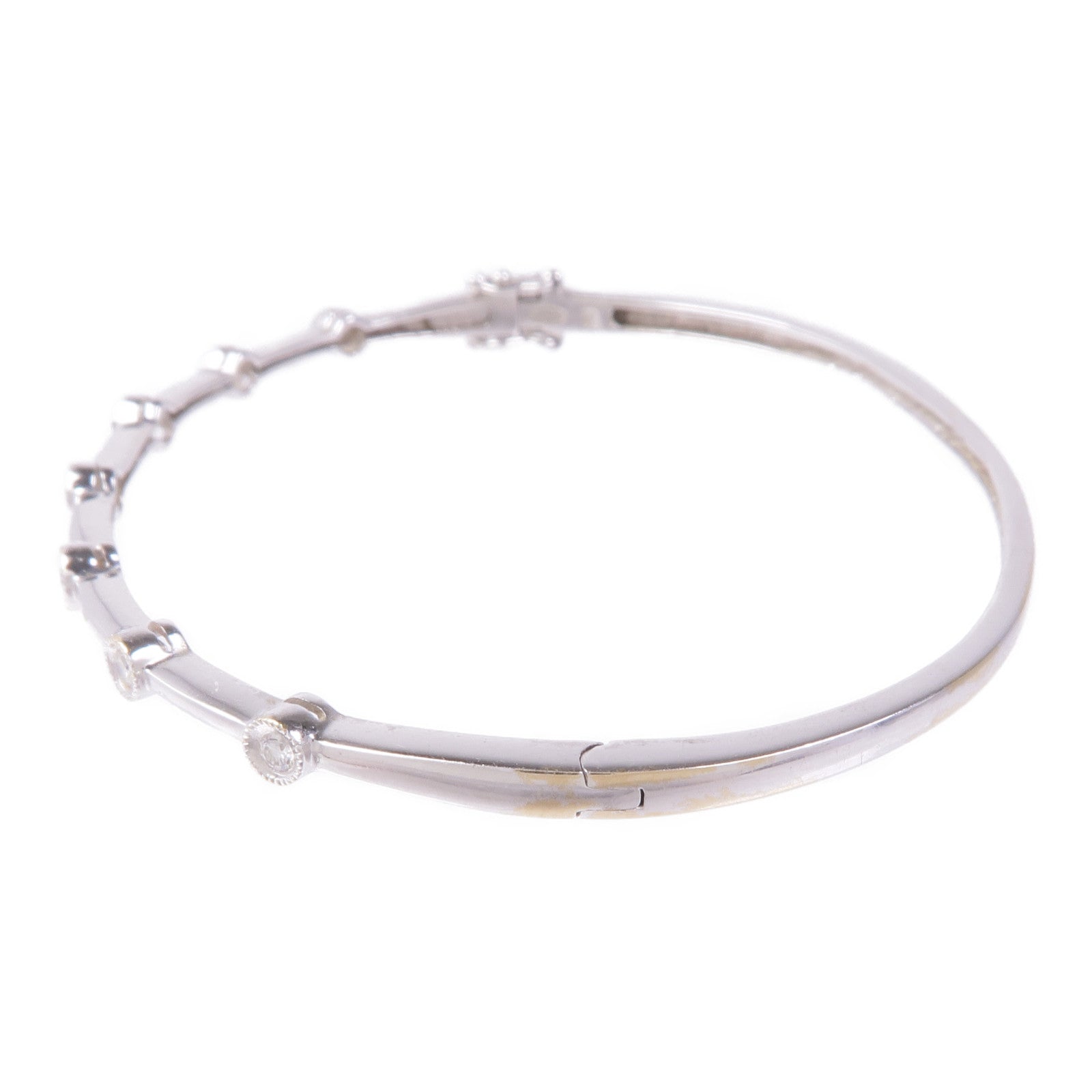 JEWELRY Diamond Bracelet Bangle Accessories 18K White Gold