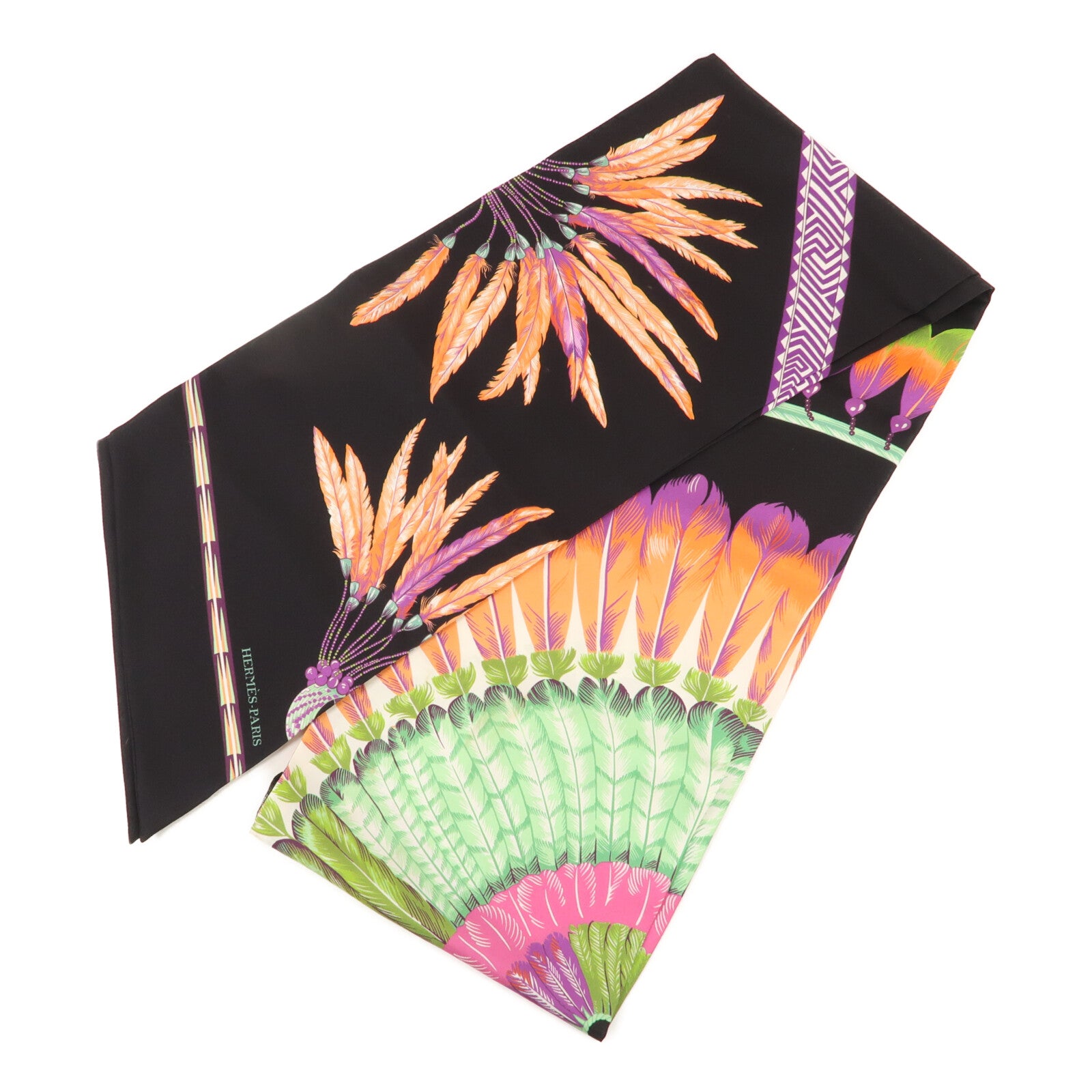 HERMES 【激減優惠】絲質Maxi Twilly絲巾