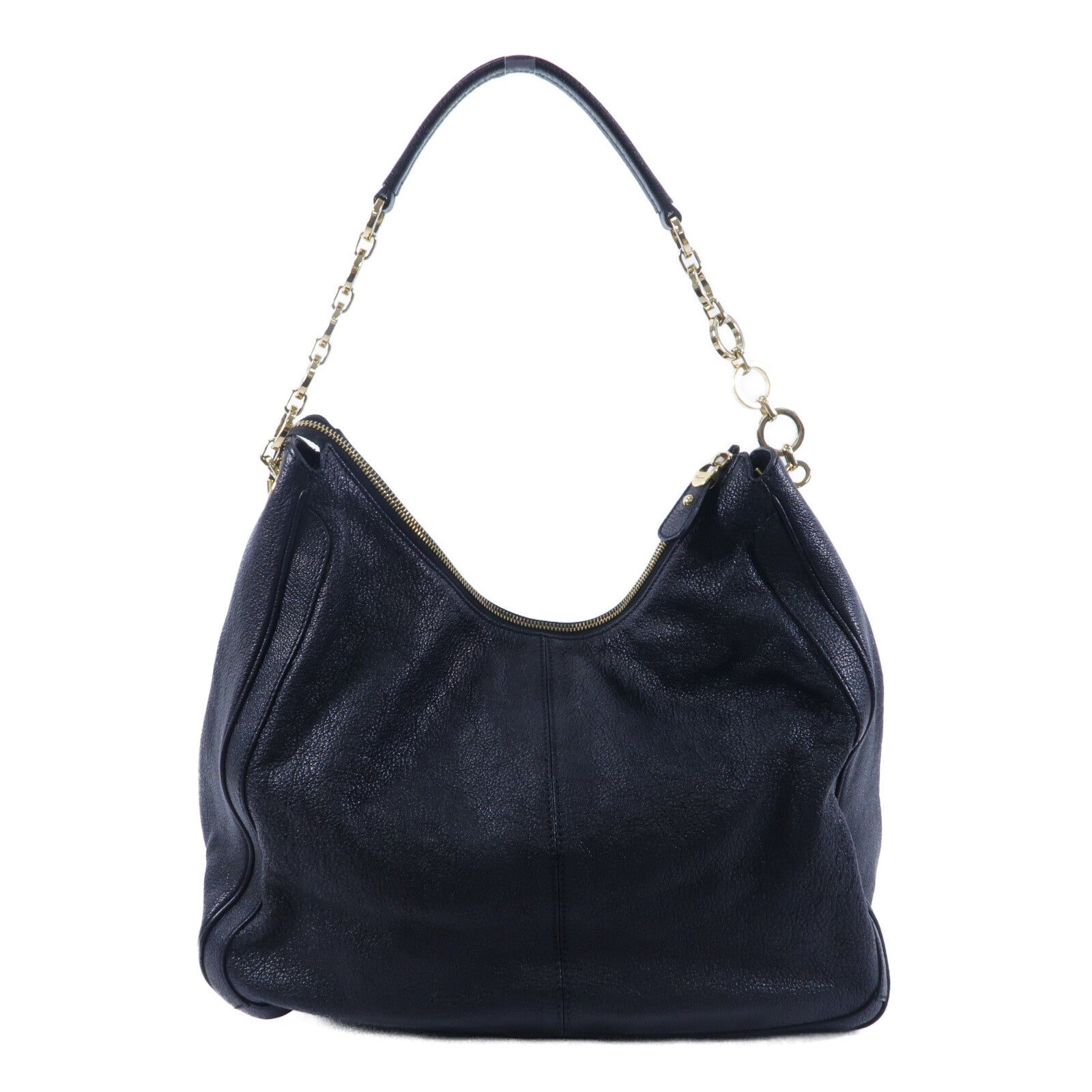 Salvatore Ferragamo 牛皮皮革Shoulder Bag鏈帶肩背袋