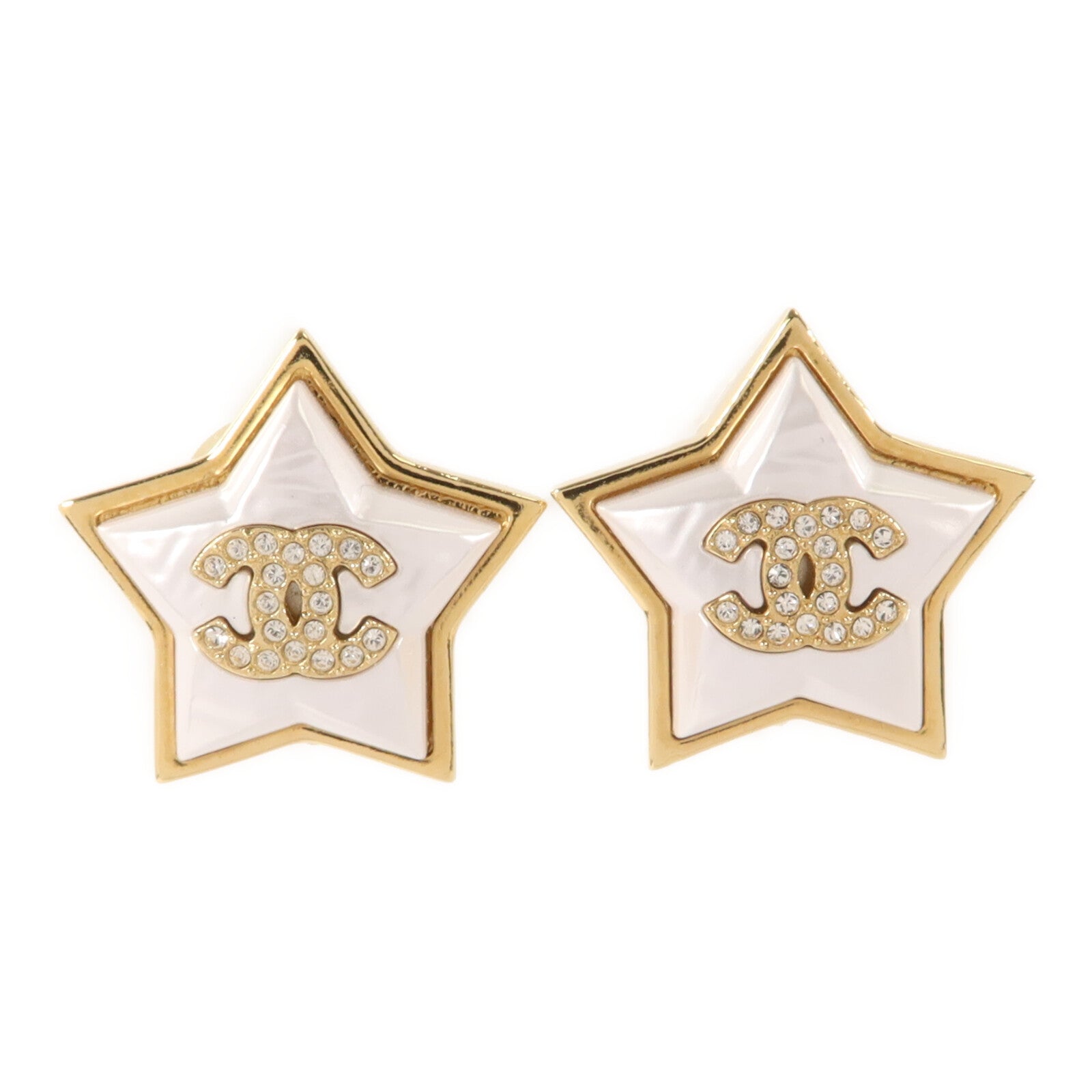 CHANEL 金屬Clipped Earring夾式耳環
