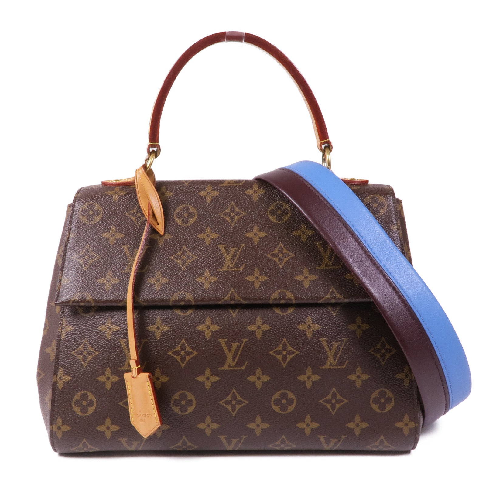 LOUIS VUITTON 【激減優惠】Monogram Cluny MM金扣手挽肩背兩用袋