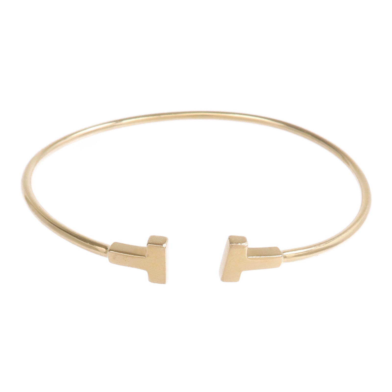 TIFFANY&CO 18K黃金T Wire Bracelet手鐲