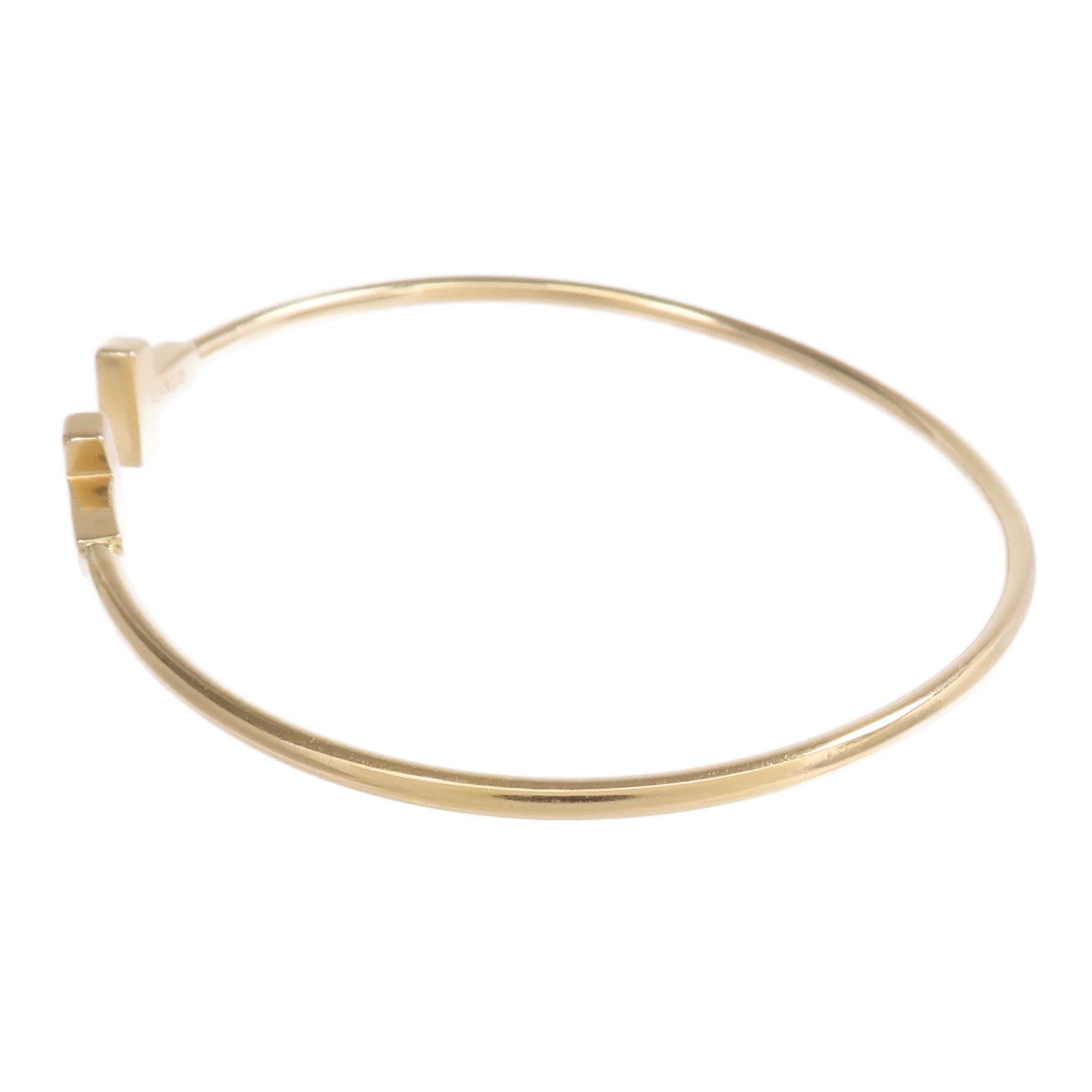 TIFFANY&CO 18K黃金T Wire Bracelet手鐲