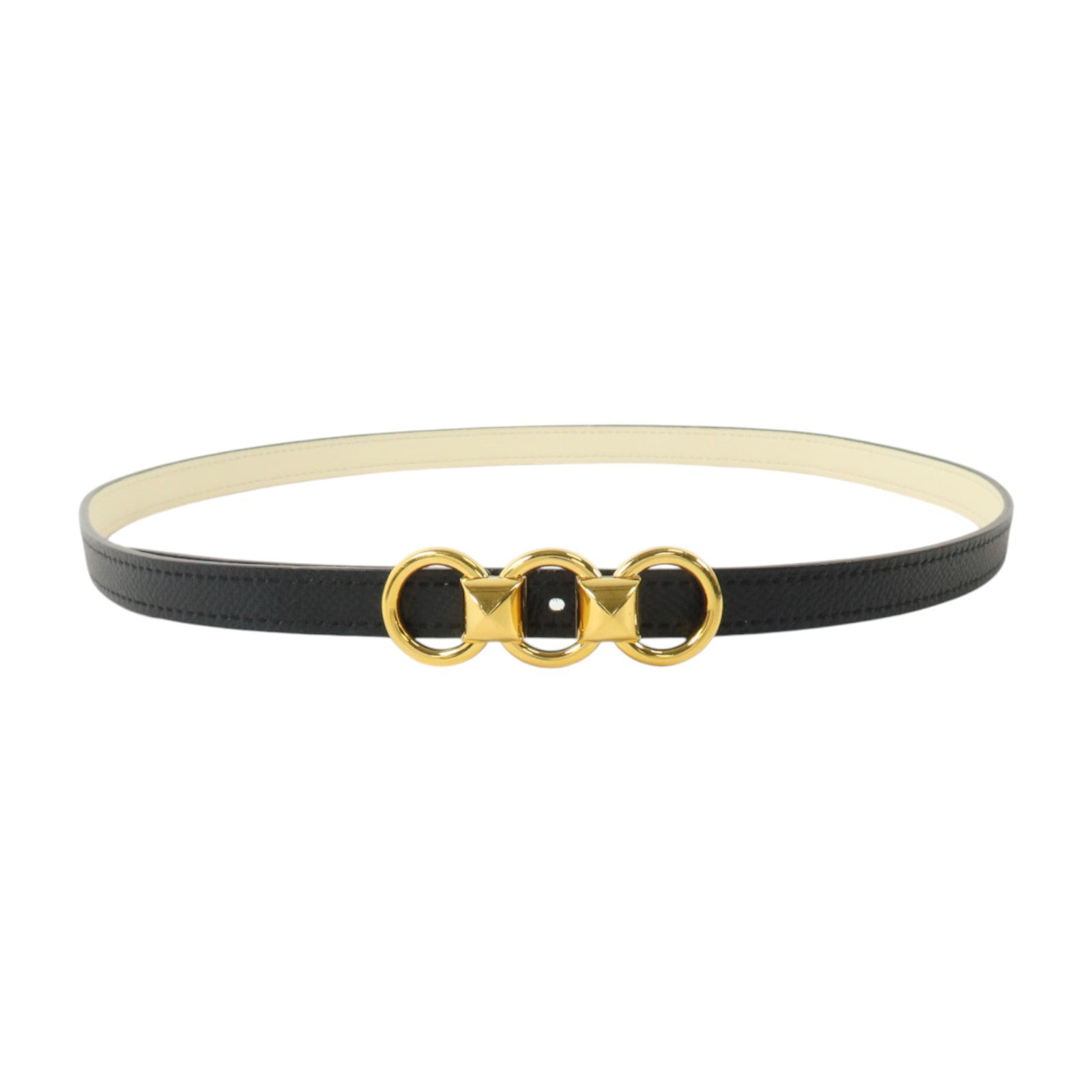 HERMES Epsomp皮革Boucleries Belt 70cm金扣皮帶