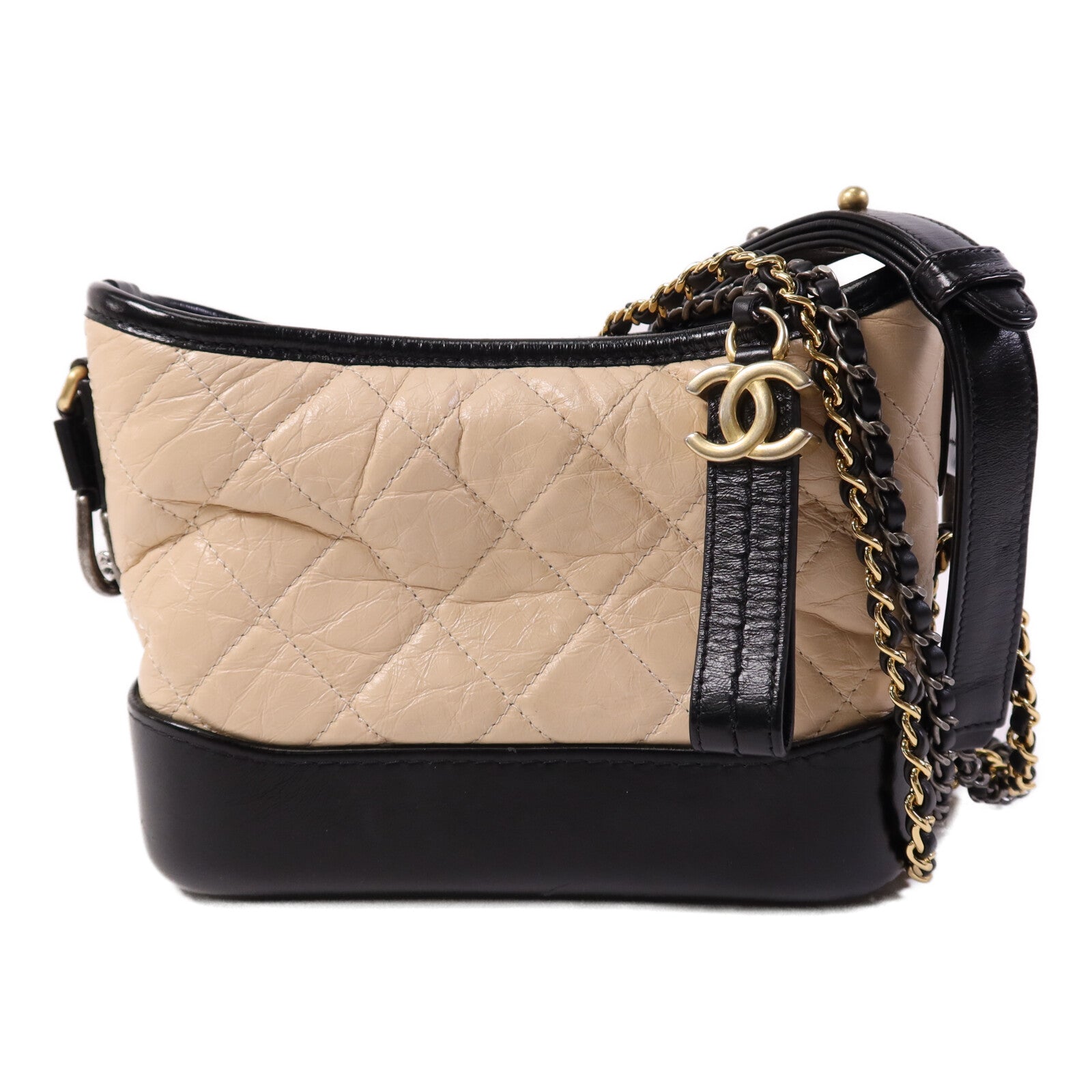CHANEL 【激減優惠】牛皮皮革Gabrielle Small肩背袋