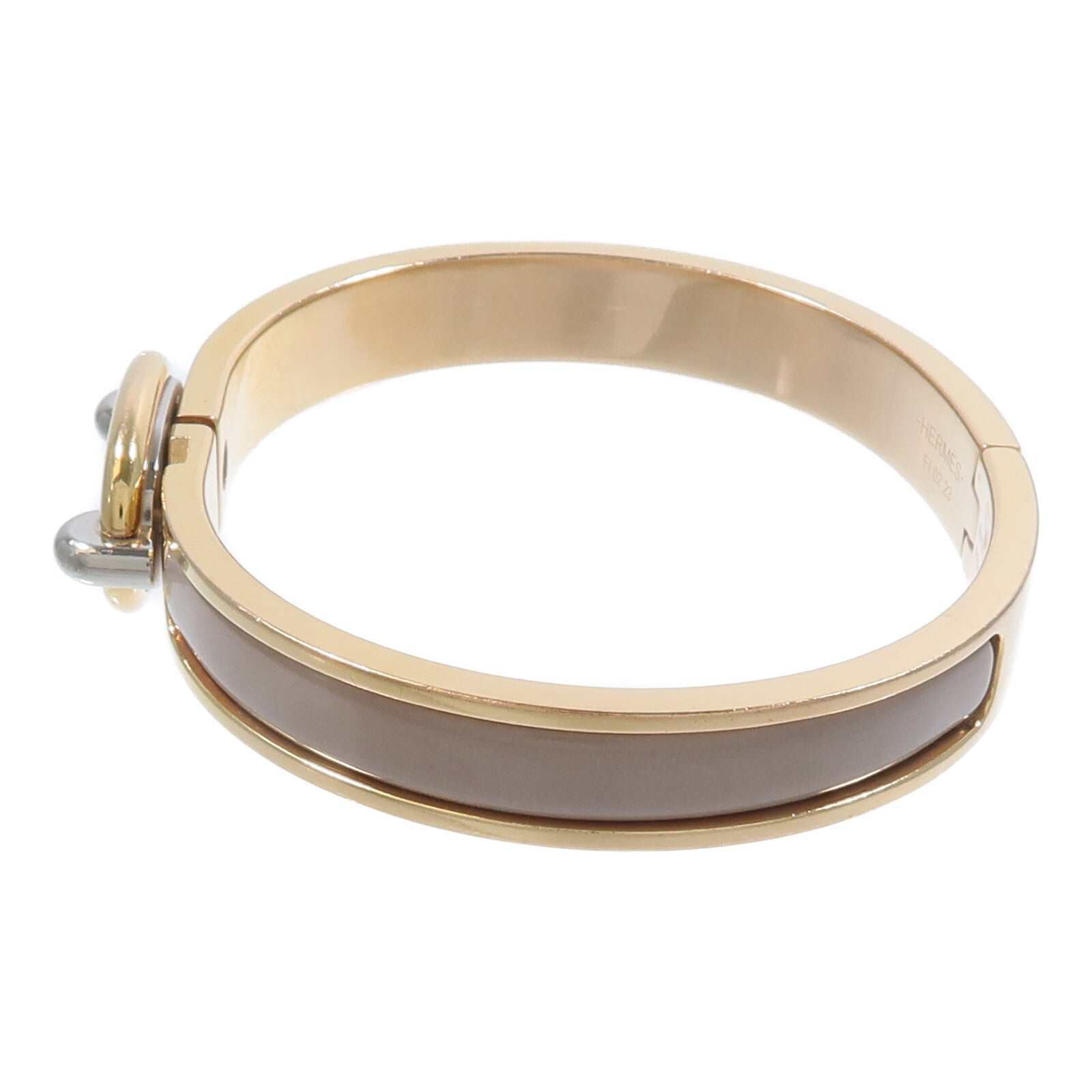 HERMES 金屬/琺瑯Mini Clic Chaine D'Ancre Bracelet手鐲Chai