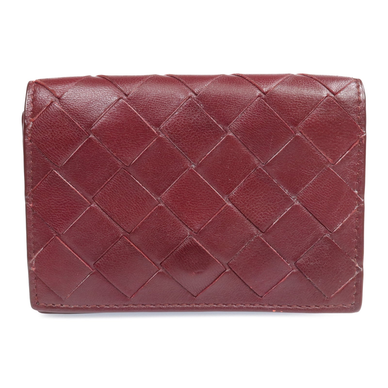 BOTTEGA VENETA 羊皮皮革Card Holder金扣卡片套