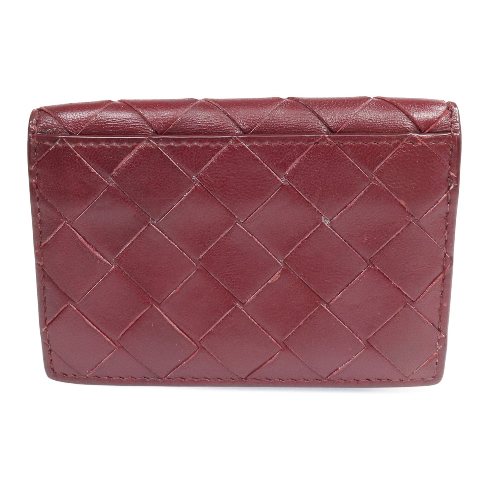 BOTTEGA VENETA 羊皮皮革Card Holder金扣卡片套