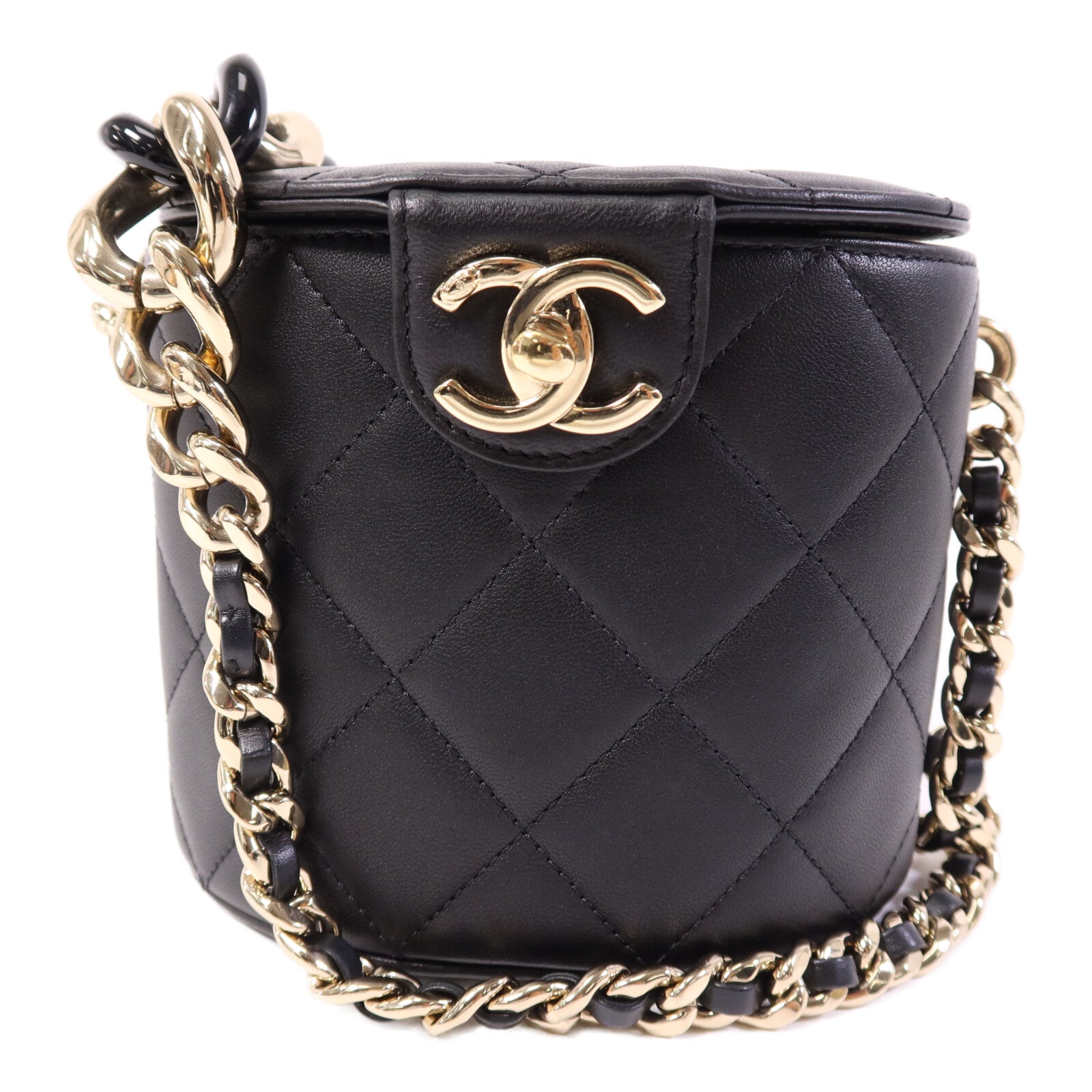 CHANEL 【激減優惠】羊皮皮革Vanity Case肩背袋
