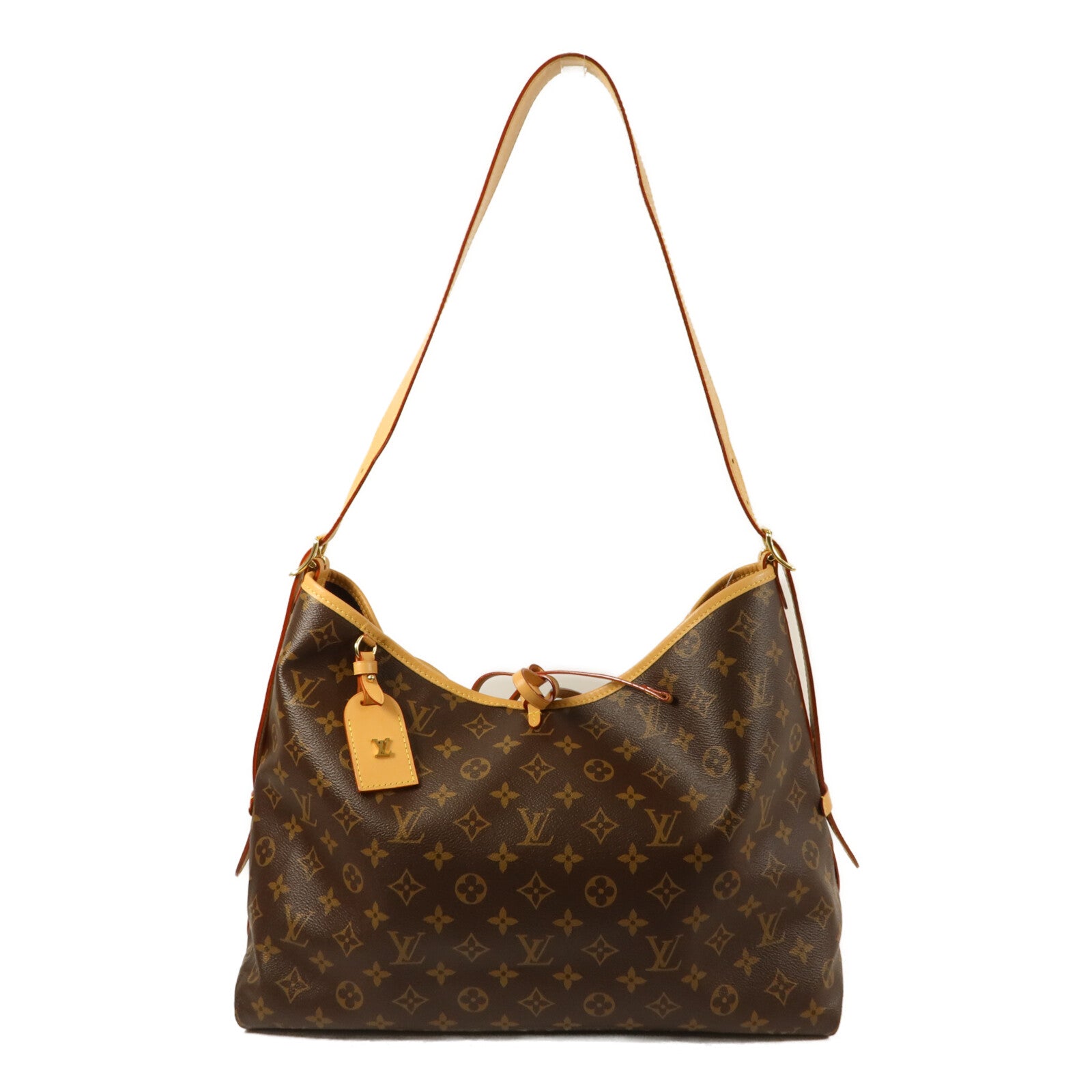 LOUIS VUITTON Monogram Carry All MM肩背袋
