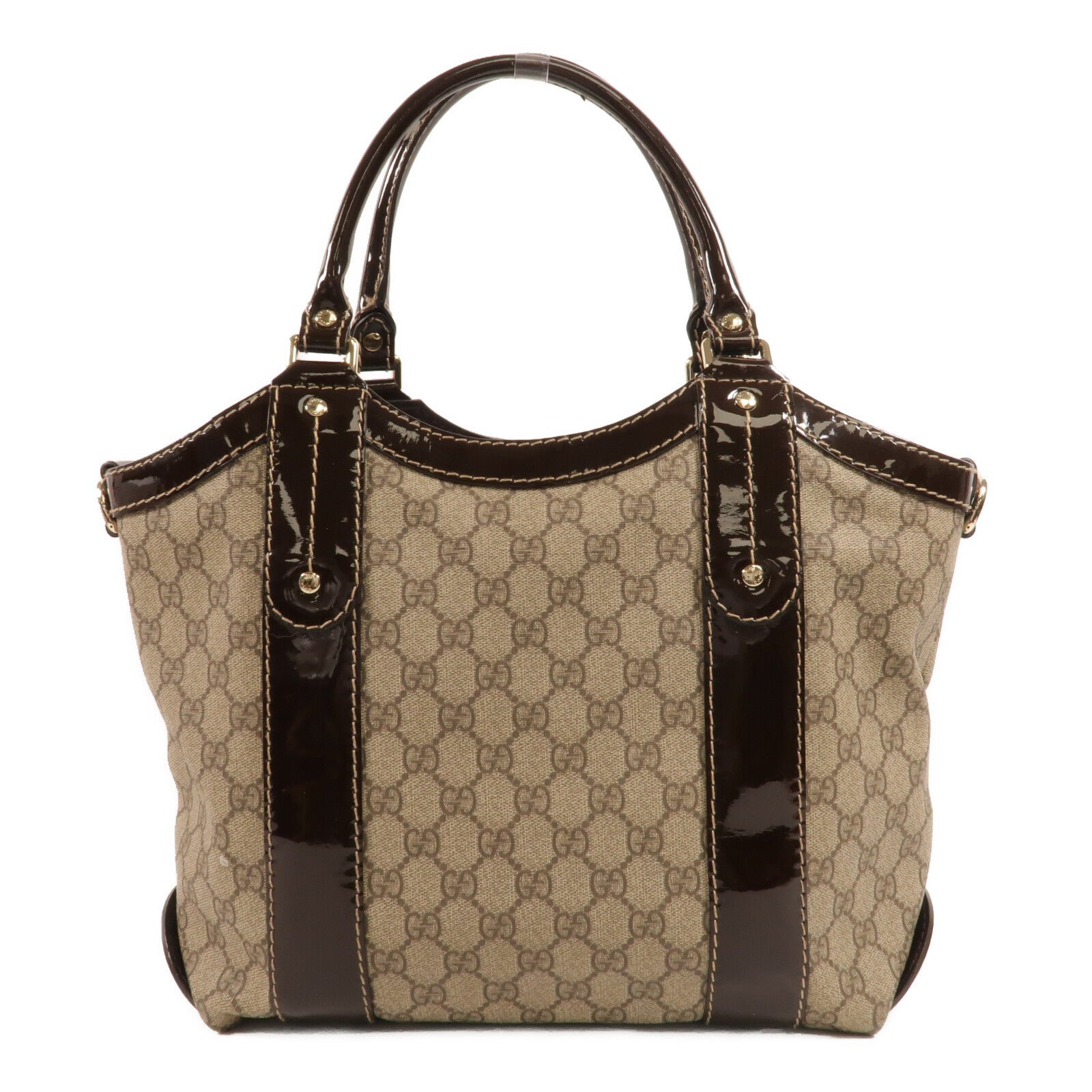 GUCCI 塗層帆布Tote Bag肩背袋