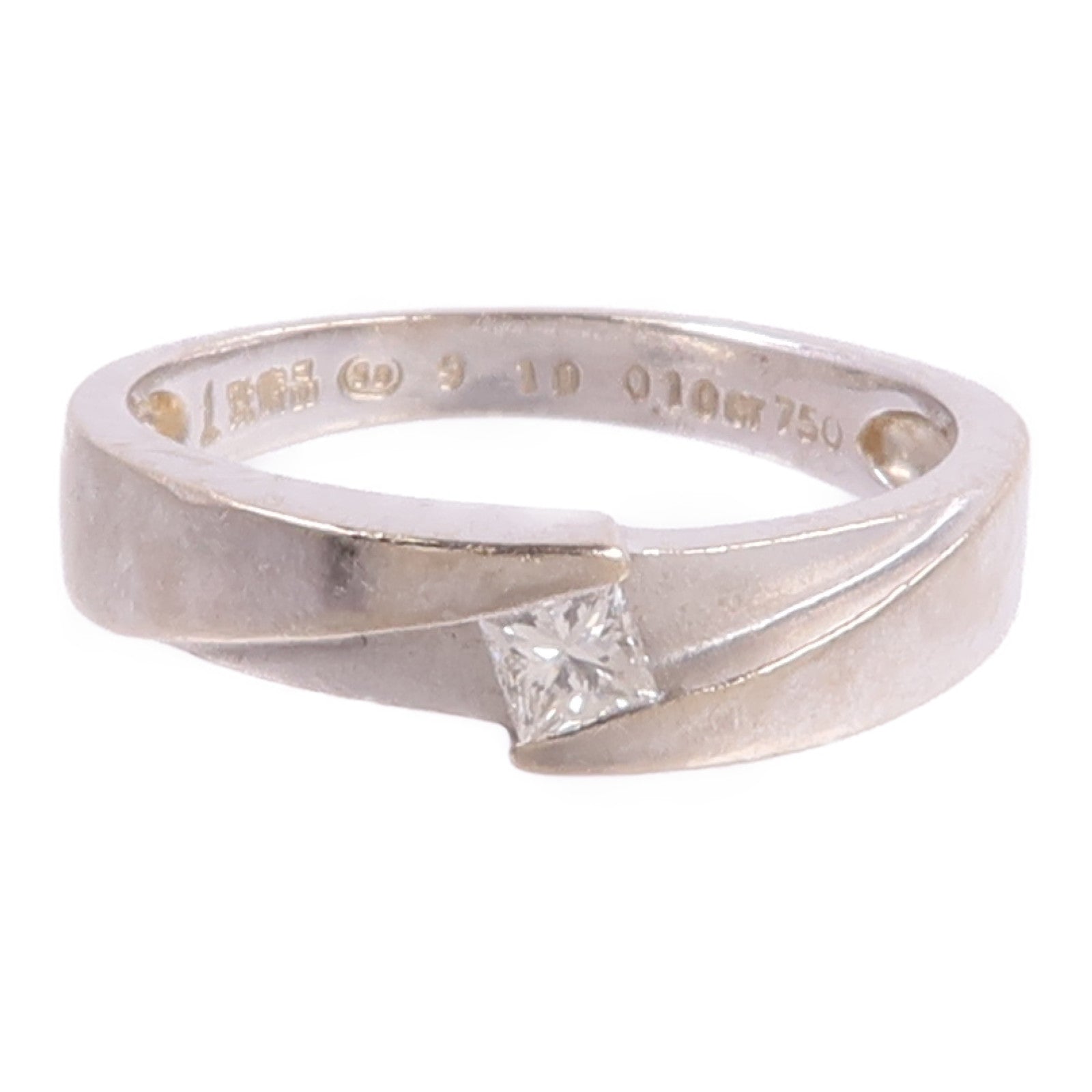 JEWELRY 18K白金Diamond Ring鑽石戒指