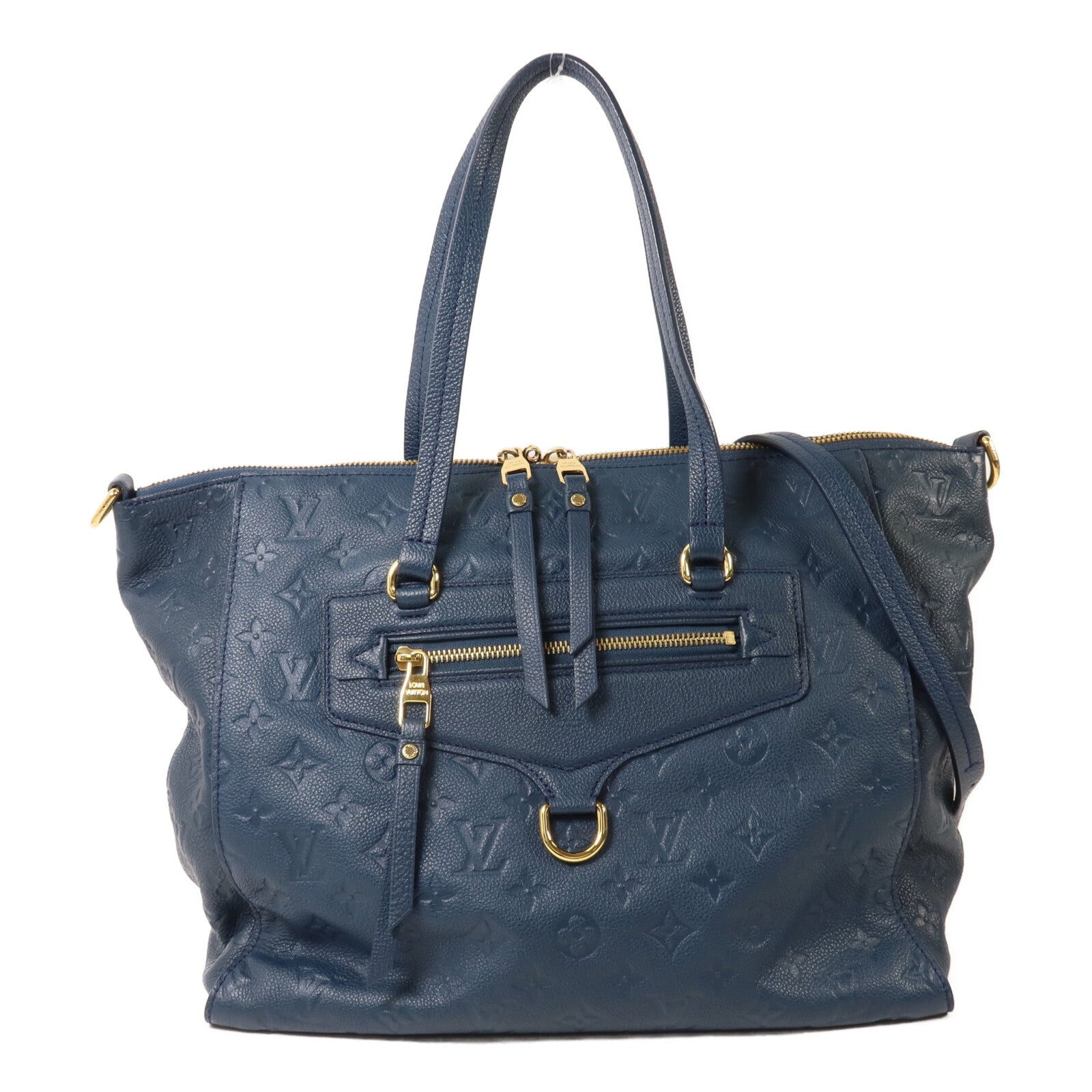 LOUIS VUITTON Monogram Empreinte Lumineuse PM手挽肩背兩用袋