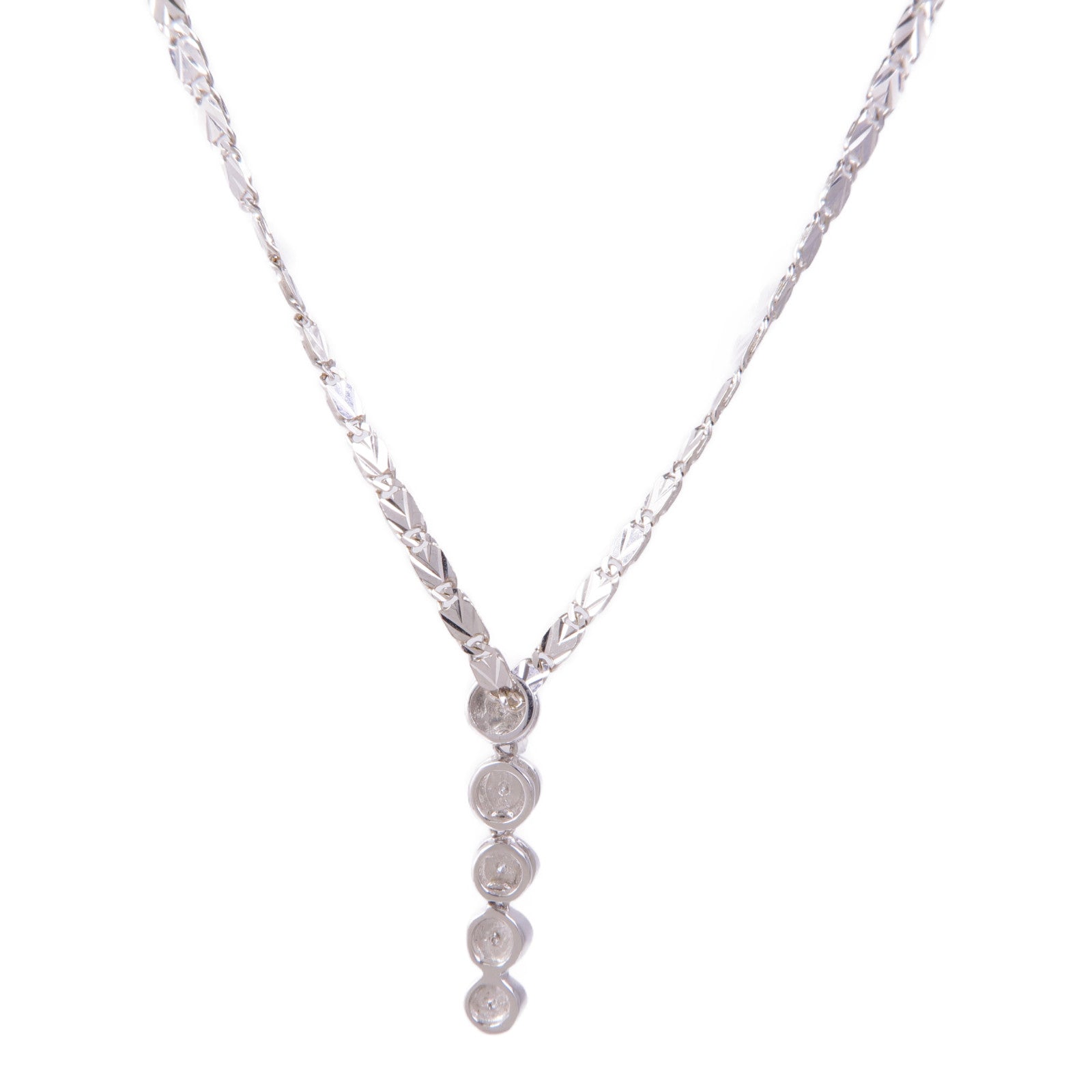 JEWELRY Diamond Necklace Accessories 18K White Gold