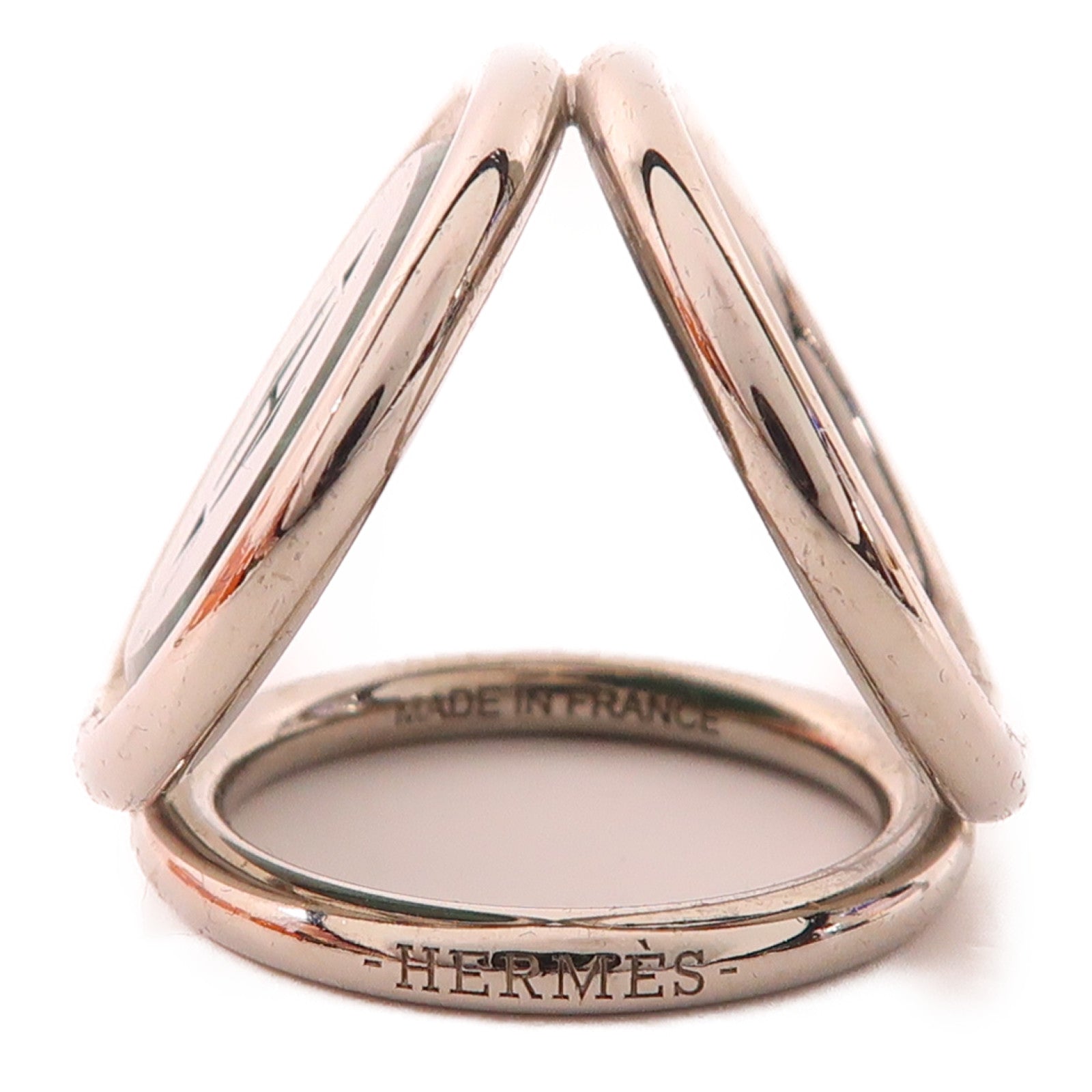 HERMES 【激減優惠】金屬Scarf Ring絲巾扣