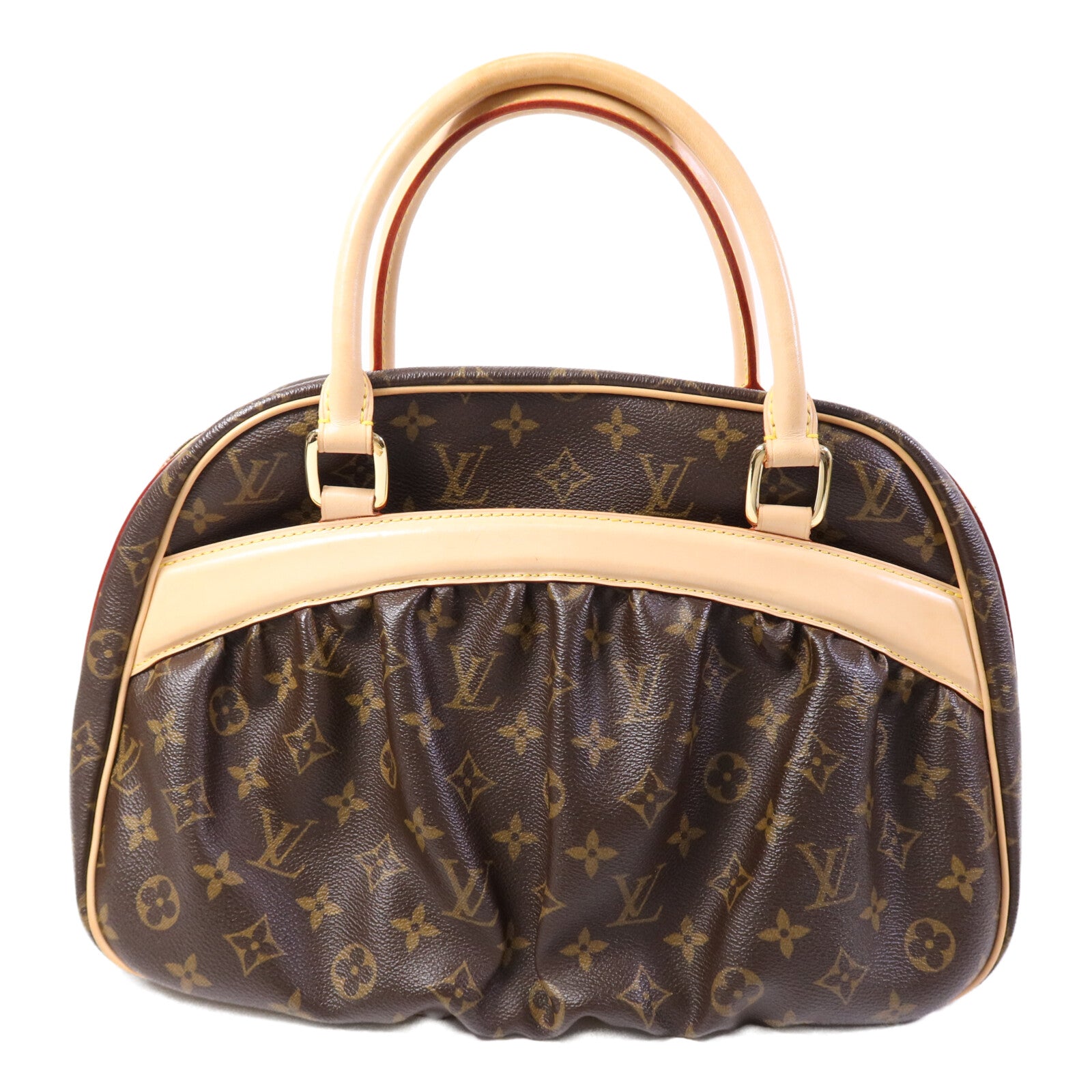 LOUIS VUITTON Monogram Mizi金扣手挽袋