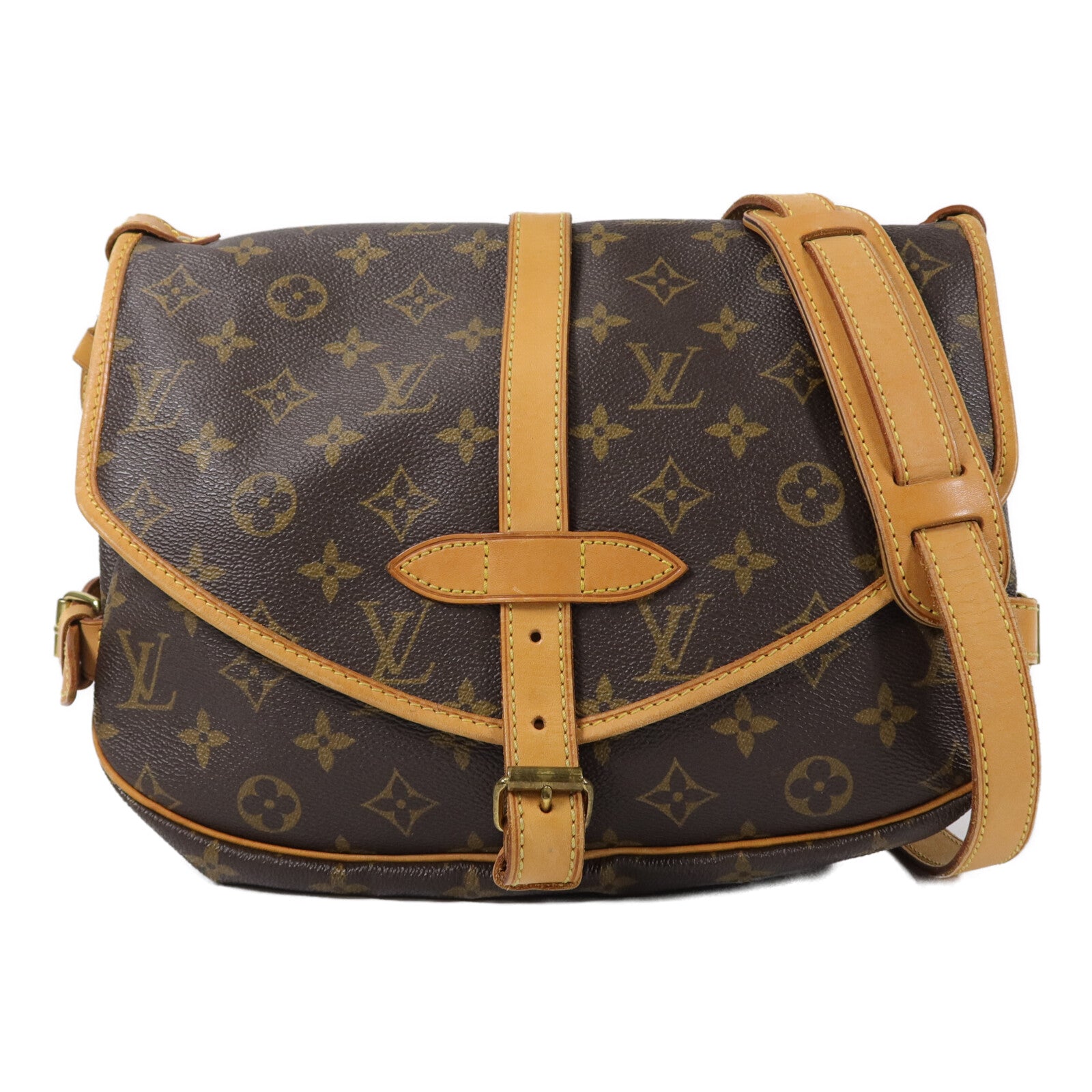 LOUIS VUITTON Monogram Saumur 30肩背袋