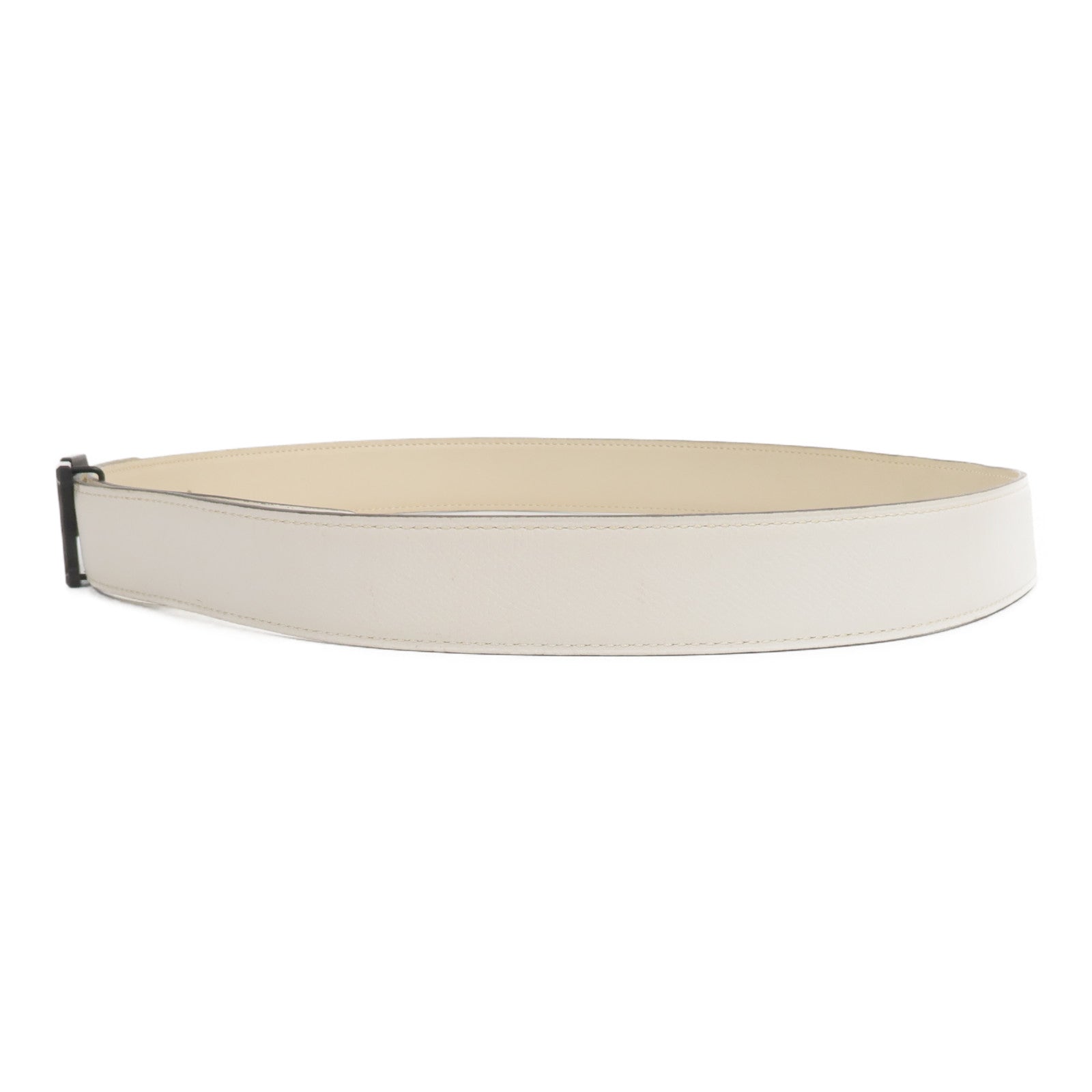 HERMES Epsom/Swift皮革H Speed Belt 90cm皮帶Beton/Nata