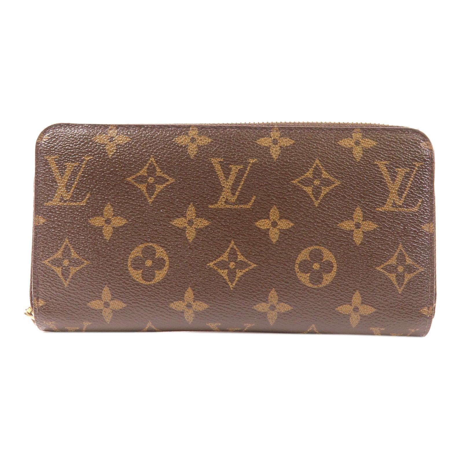 LOUIS VUITTON Monogram Zipper Long Wallet金扣長錢包