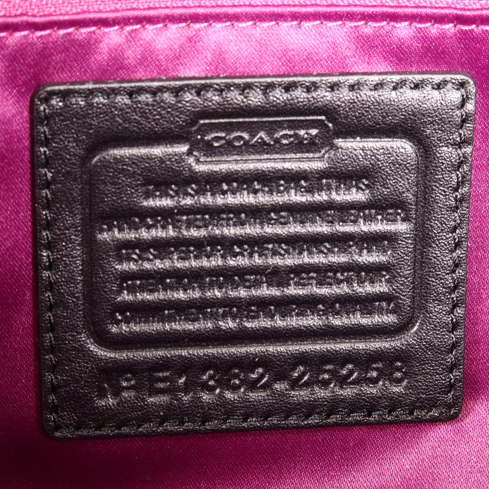 COACH 牛皮皮革2 Way Shoulder金扣手挽肩背兩用袋