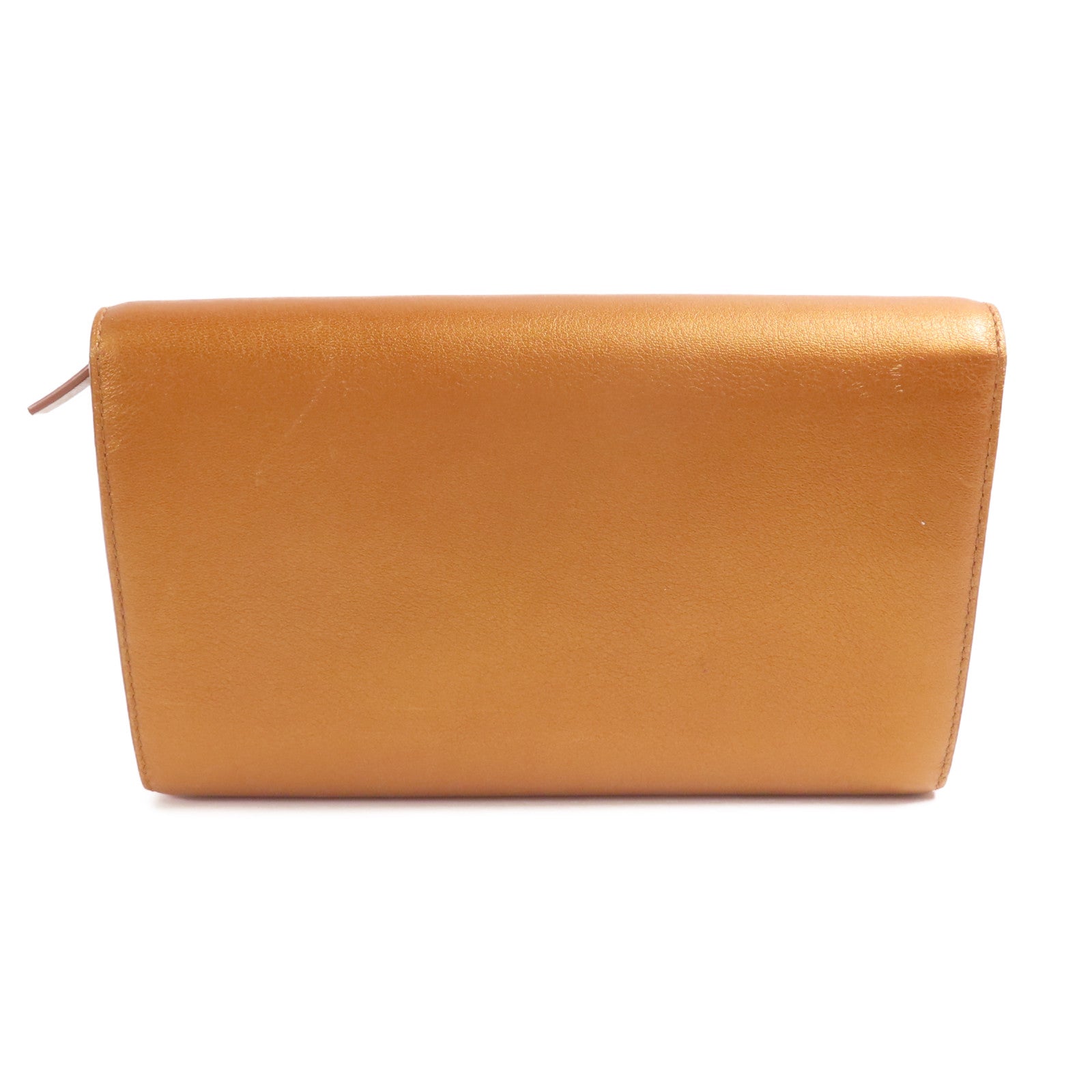 Delvaux 牛皮皮革Simplissime Long Wallet金扣長錢包