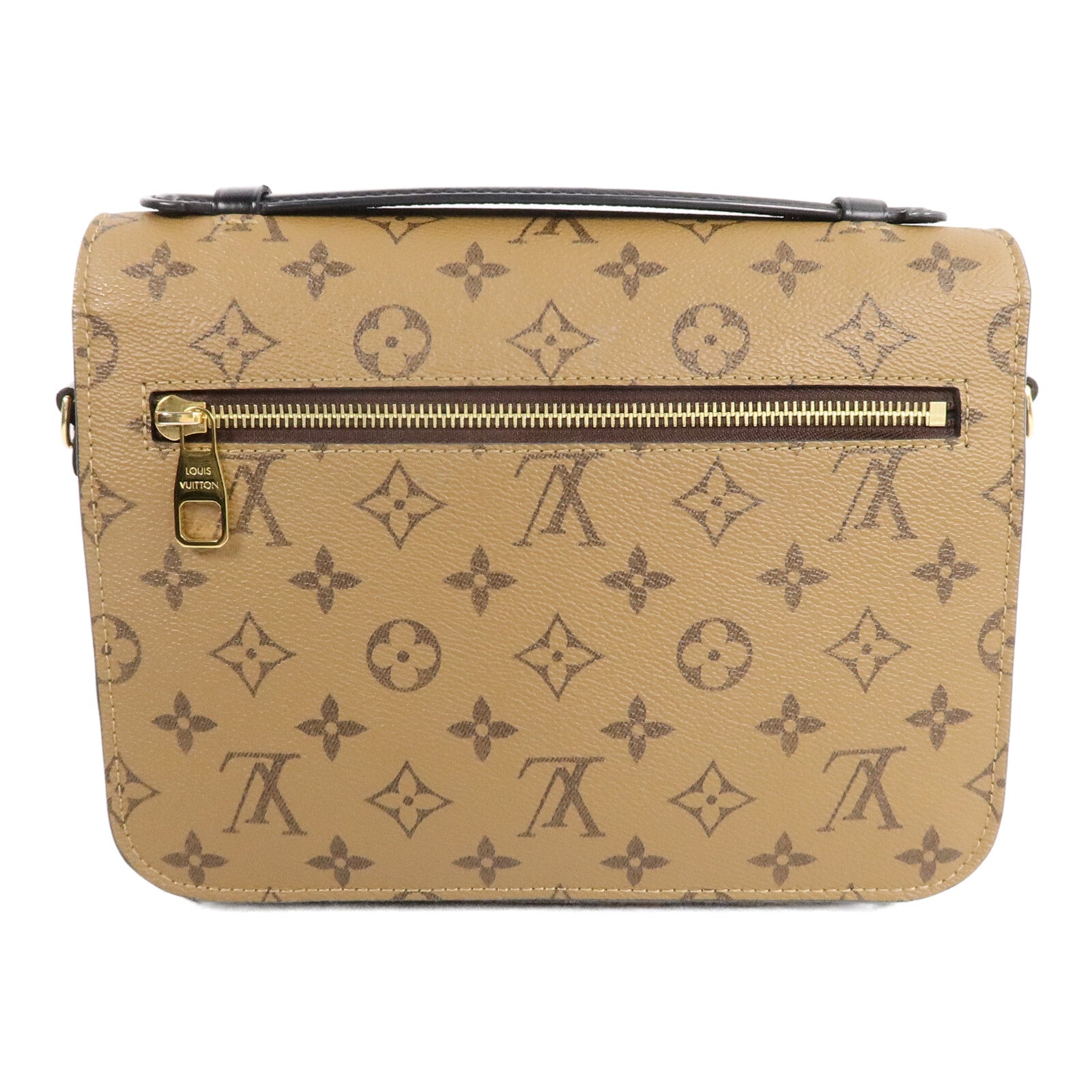 LOUIS VUITTON Monogram Reverse Pochette Metis手挽肩背兩用袋