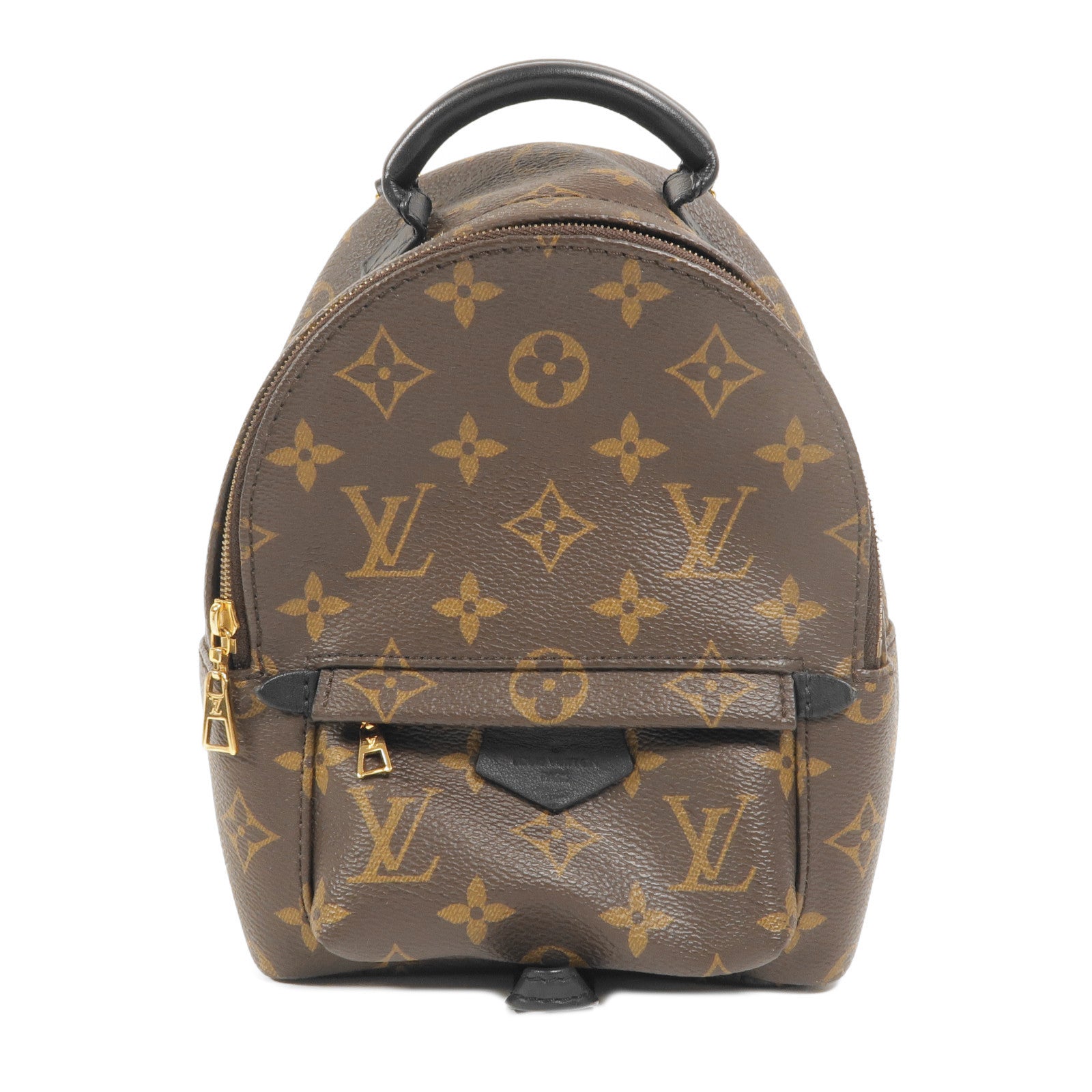 LOUIS VUITTON Monogram Palm Springs Mini Backpack金扣背包