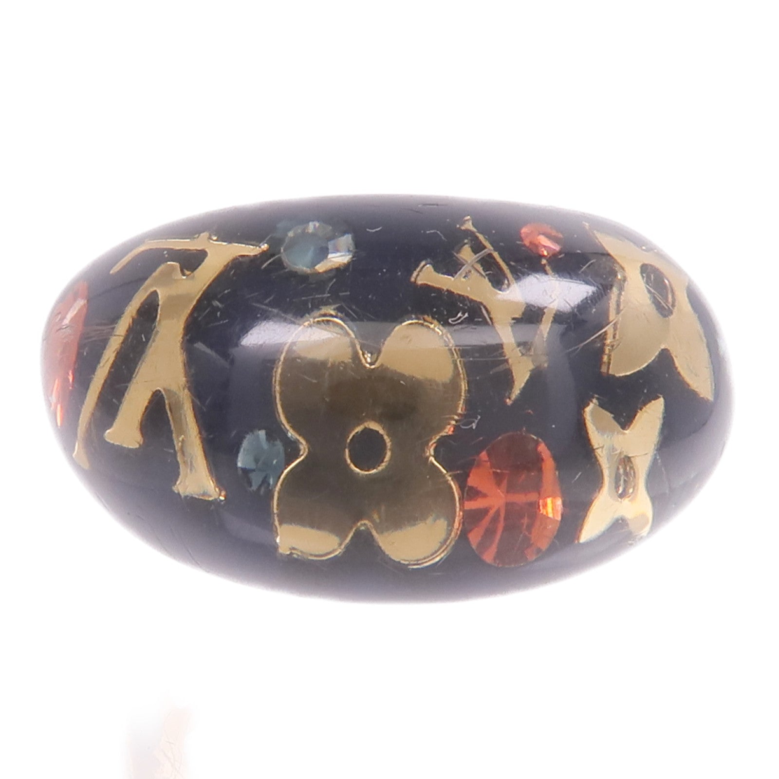 LOUIS VUITTON 樹脂Berg Inclusion Ring戒指US#6.5