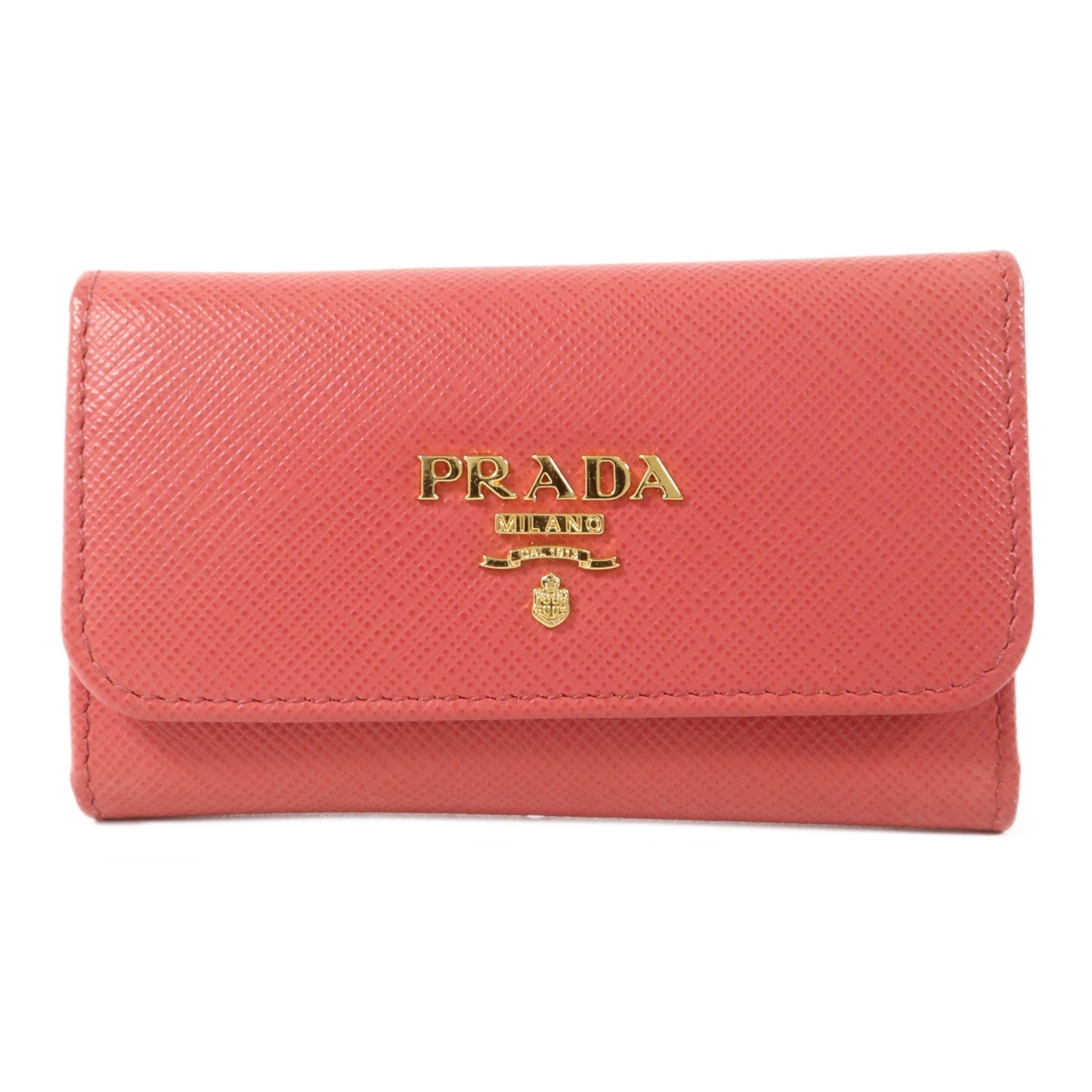 PRADA Saffiano皮革Key Holder Case鎖匙包