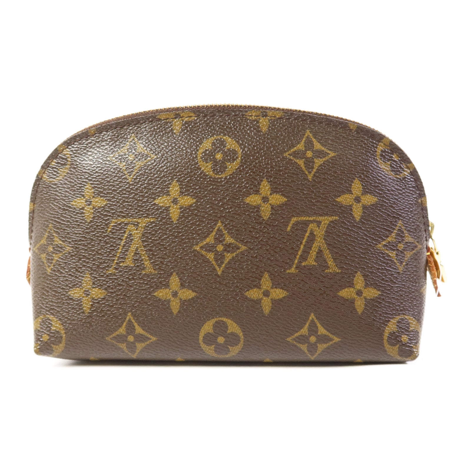 LOUIS VUITTON Monogram Cosmetic Pouch手拿包棕色