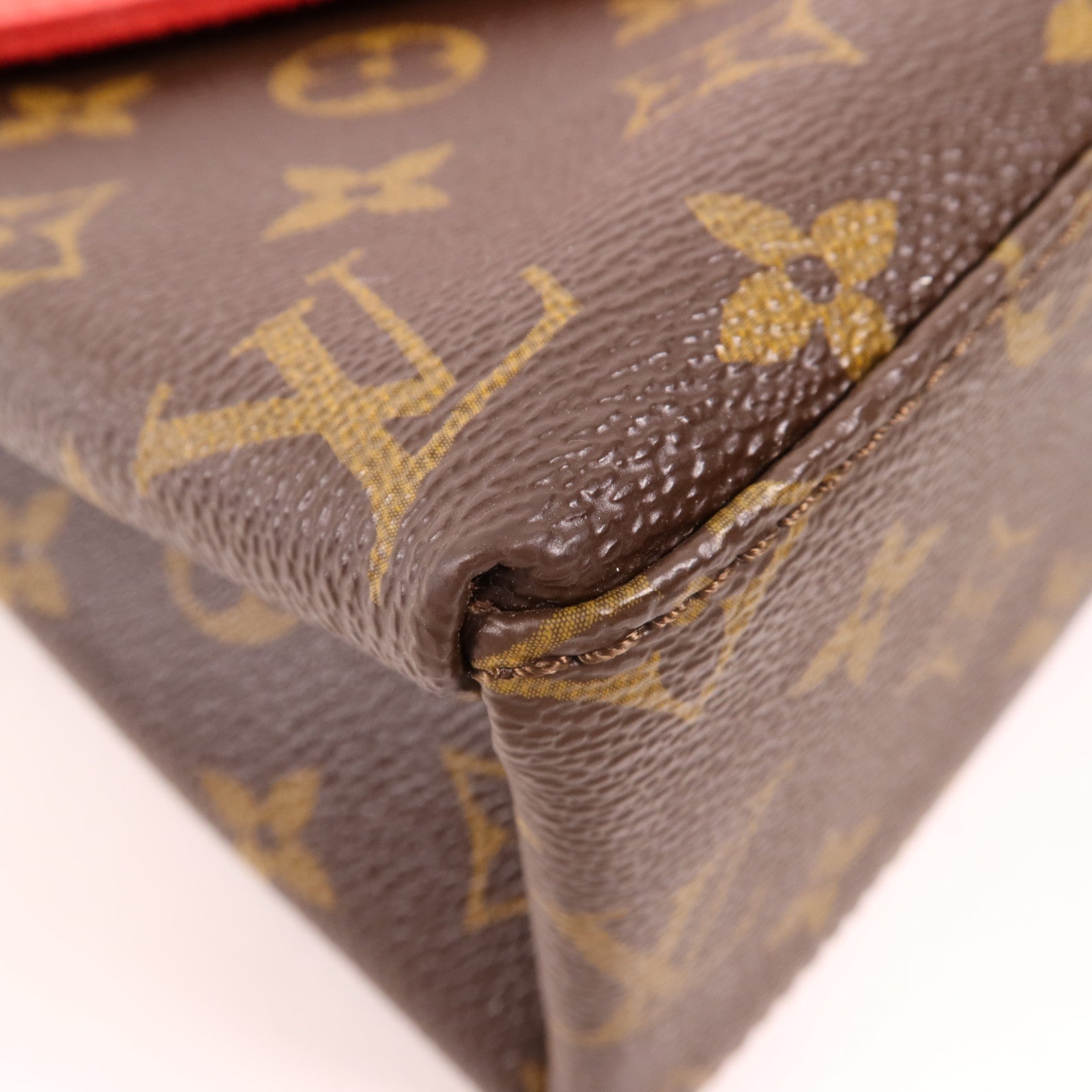 LOUIS VUITTON Monogram/Epi Saint Michel銀扣肩背袋