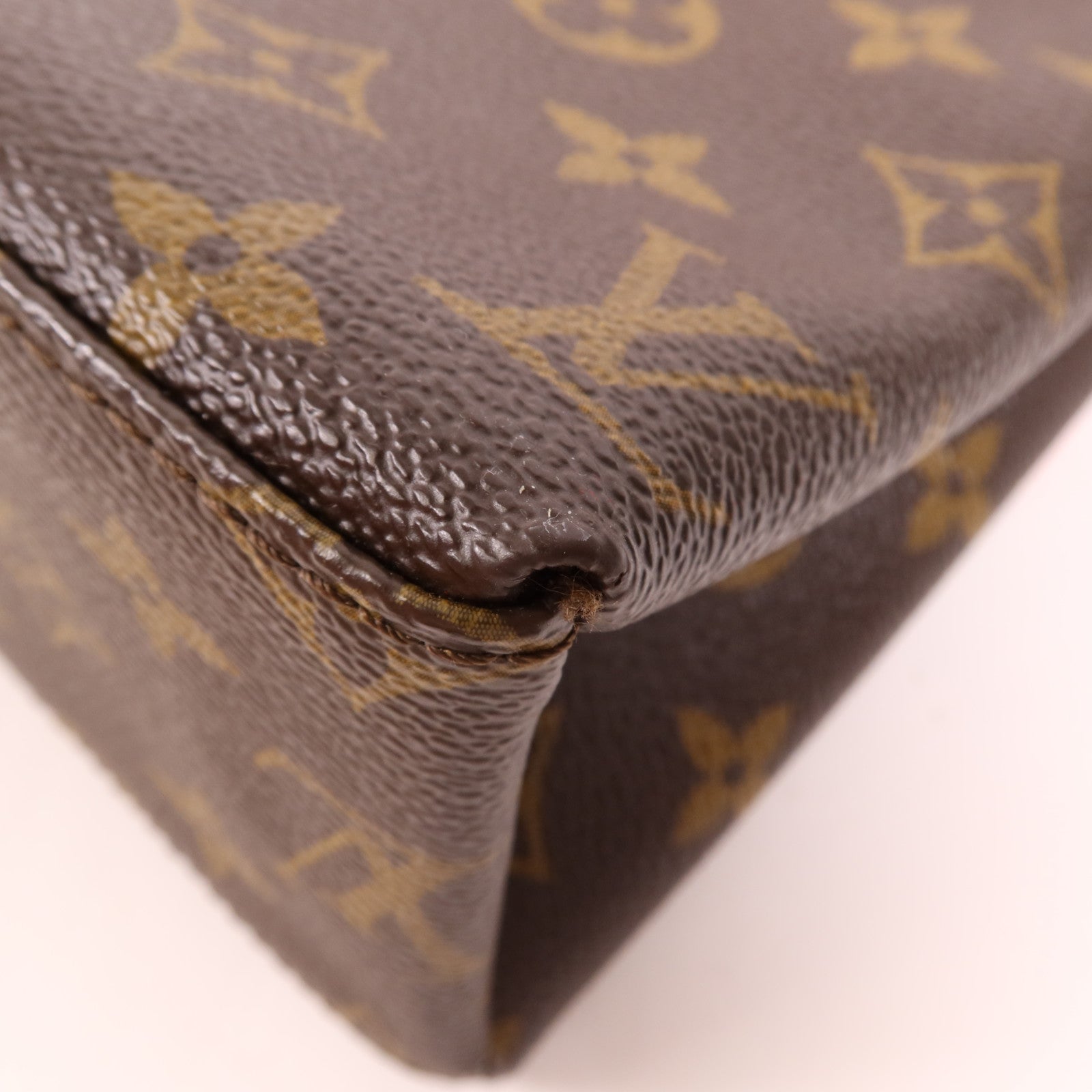 LOUIS VUITTON Monogram/Epi Saint Michel銀扣肩背袋