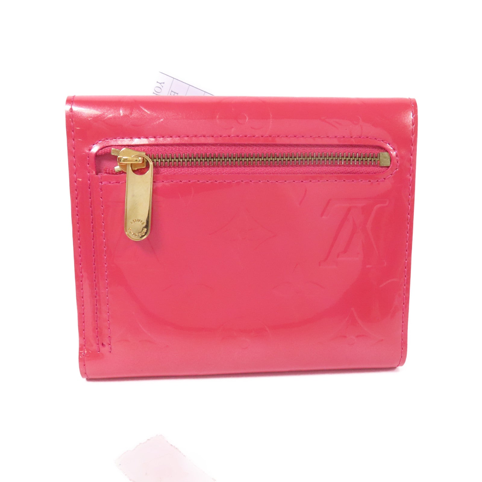 LOUIS VUITTON Vernis Trifold Wallet金扣錢包