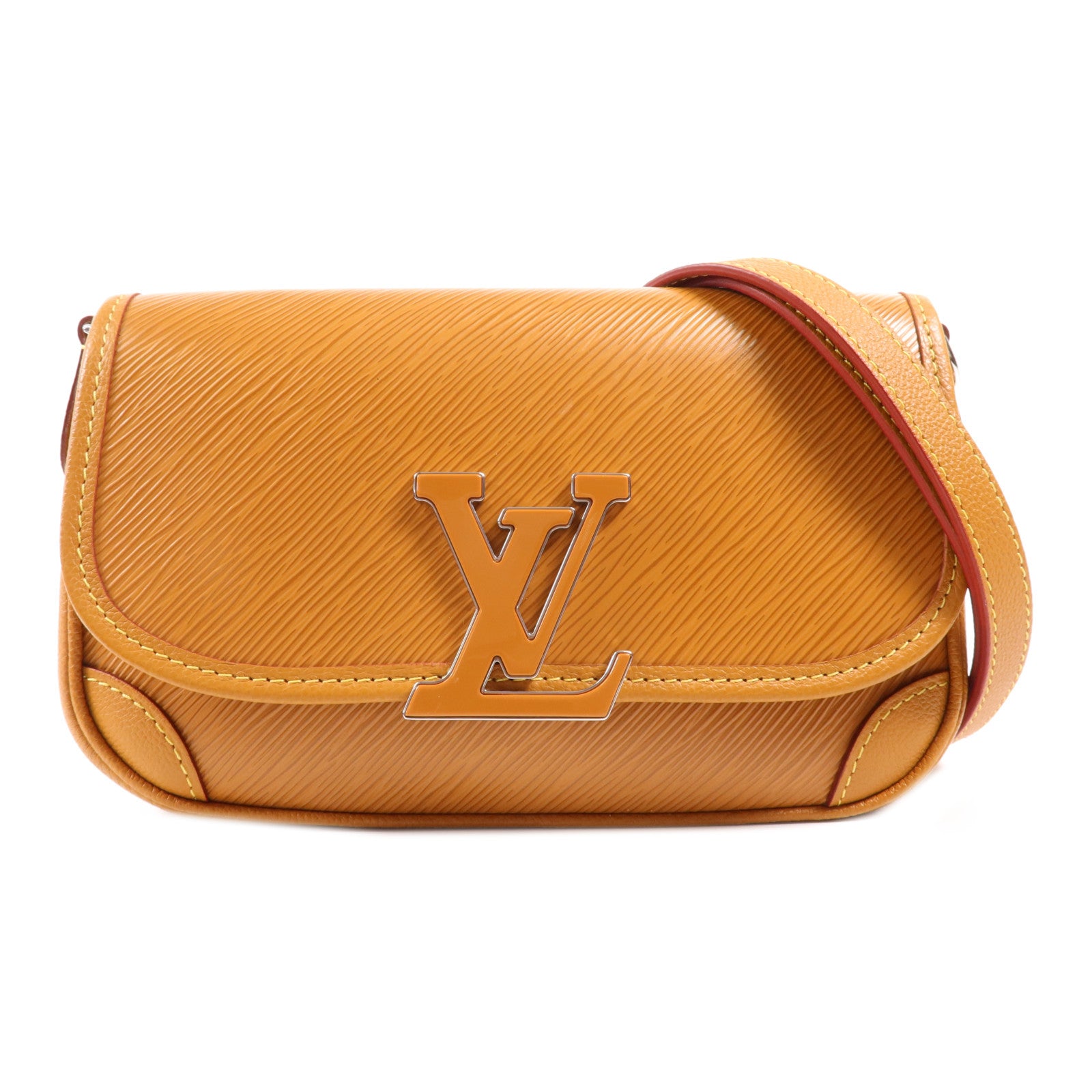 LOUIS VUITTON Epi Buci銀扣肩背袋