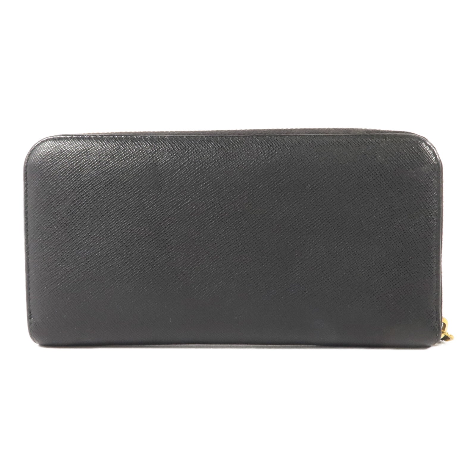 PRADA Saffiano皮革Zipper Long Wallet長錢包