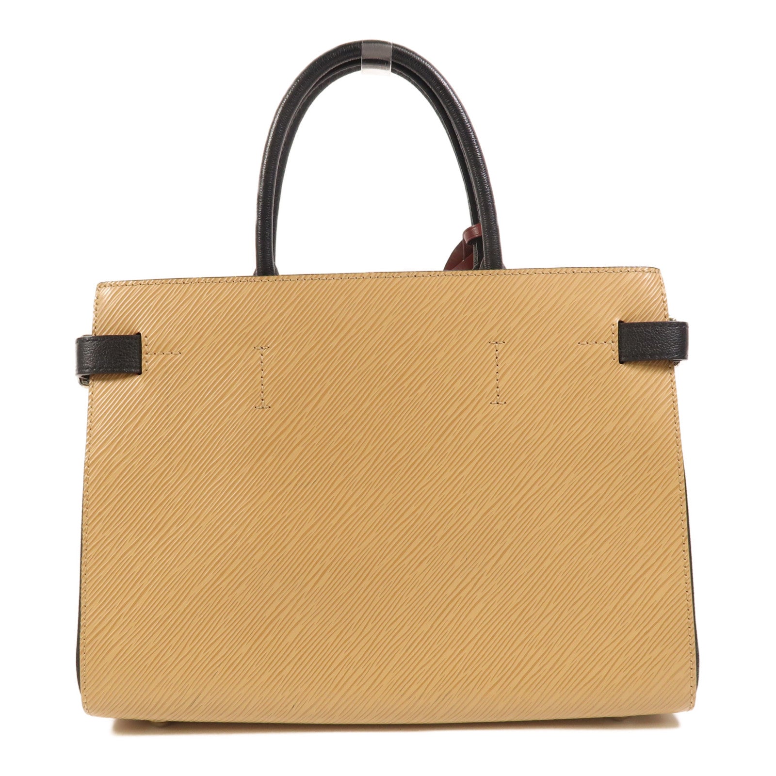LOUIS VUITTON Epi Twist Tote銀扣手挽肩背兩用袋