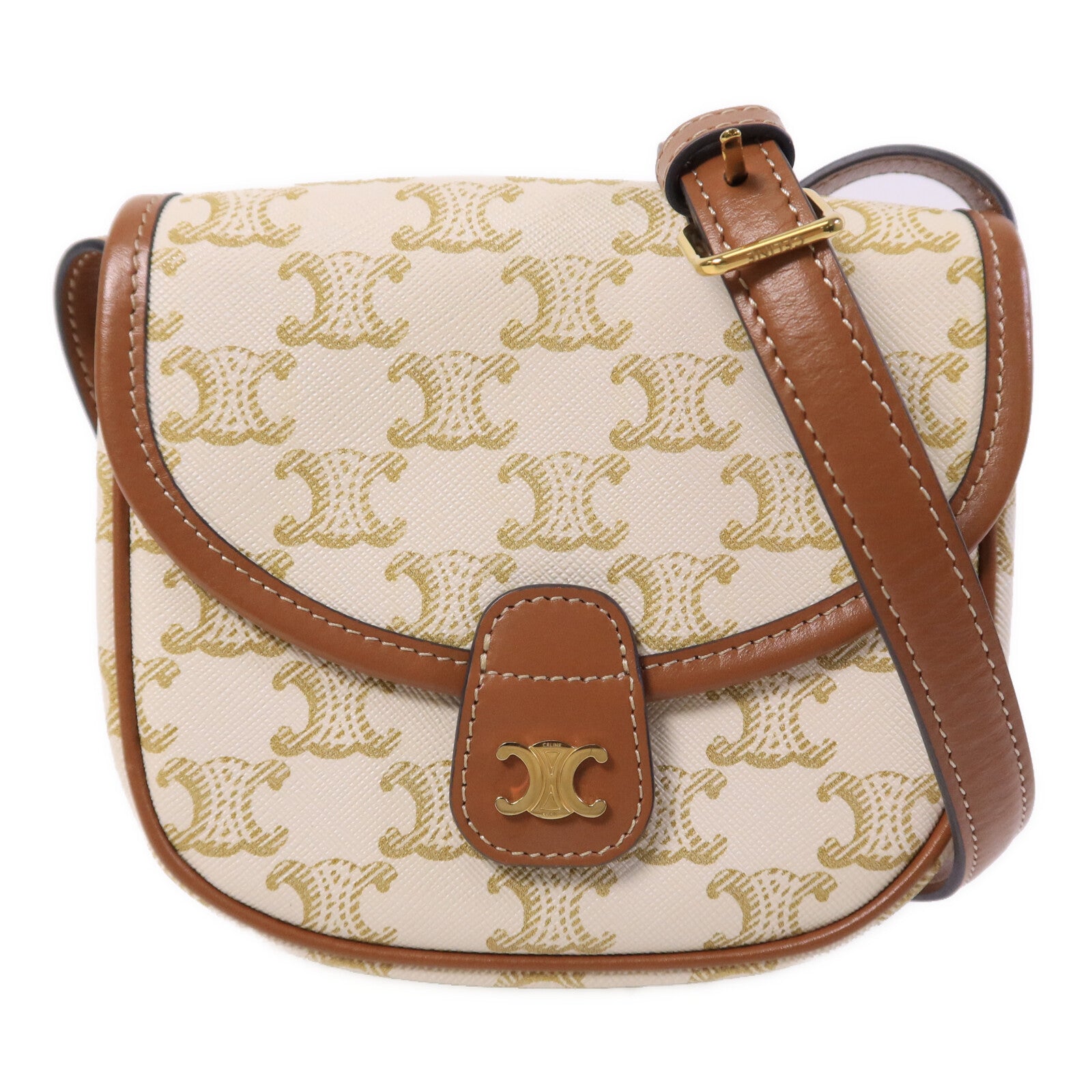 CELINE 塗層帆布Mini Besace肩背袋