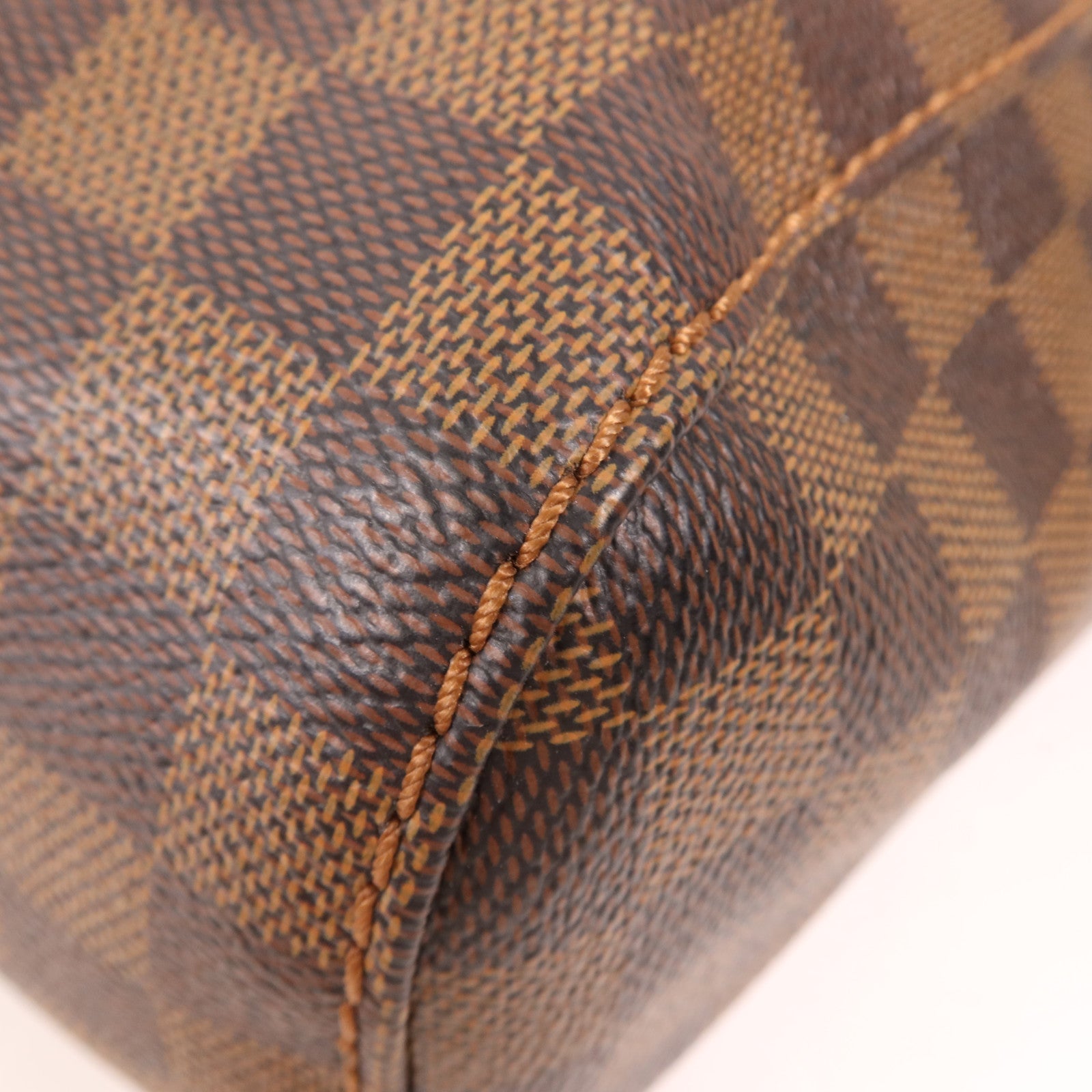 LOUIS VUITTON Damier Portobello PM金扣手挽袋